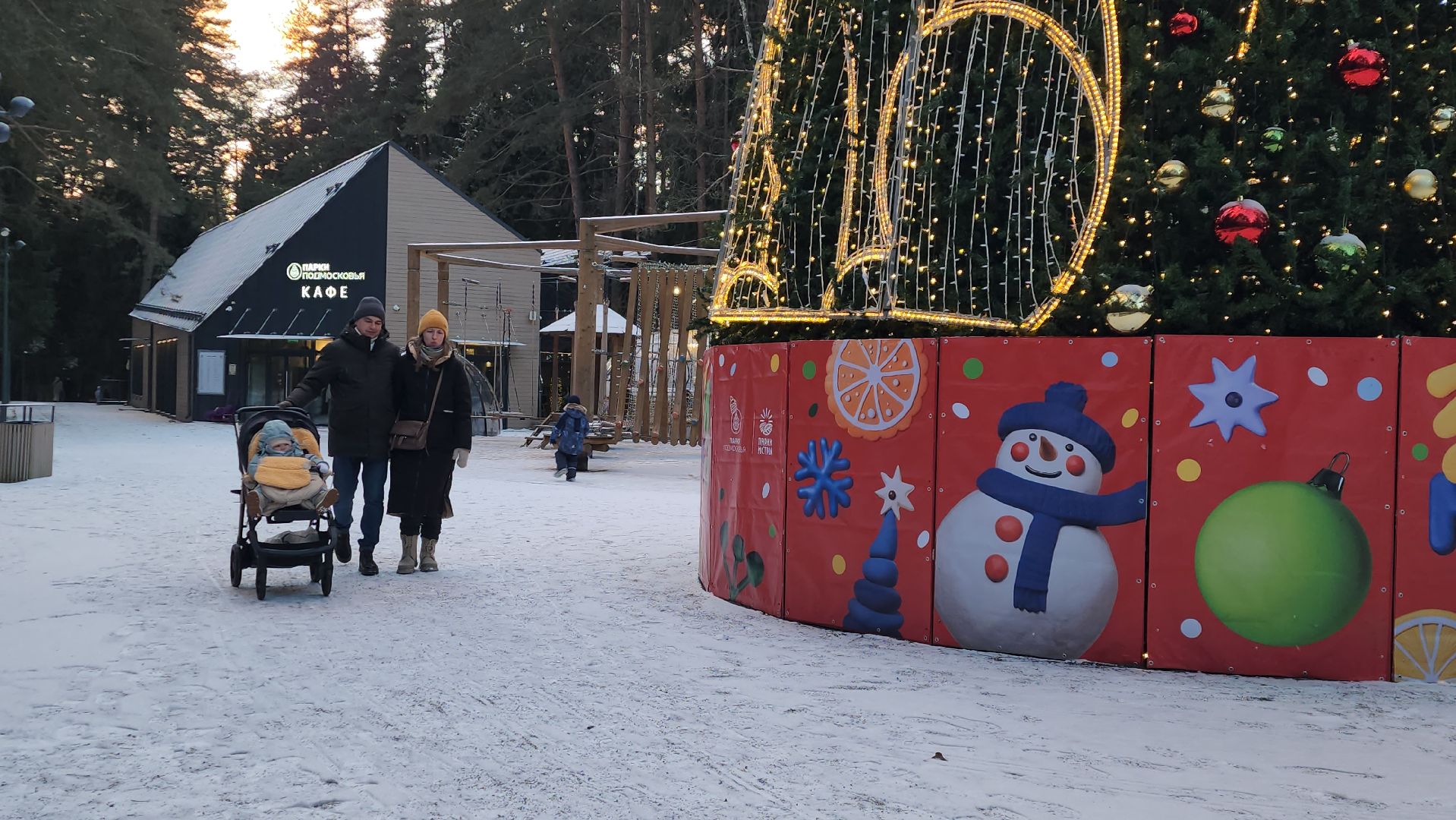 истра, лесопарк, зима в подмосковье,