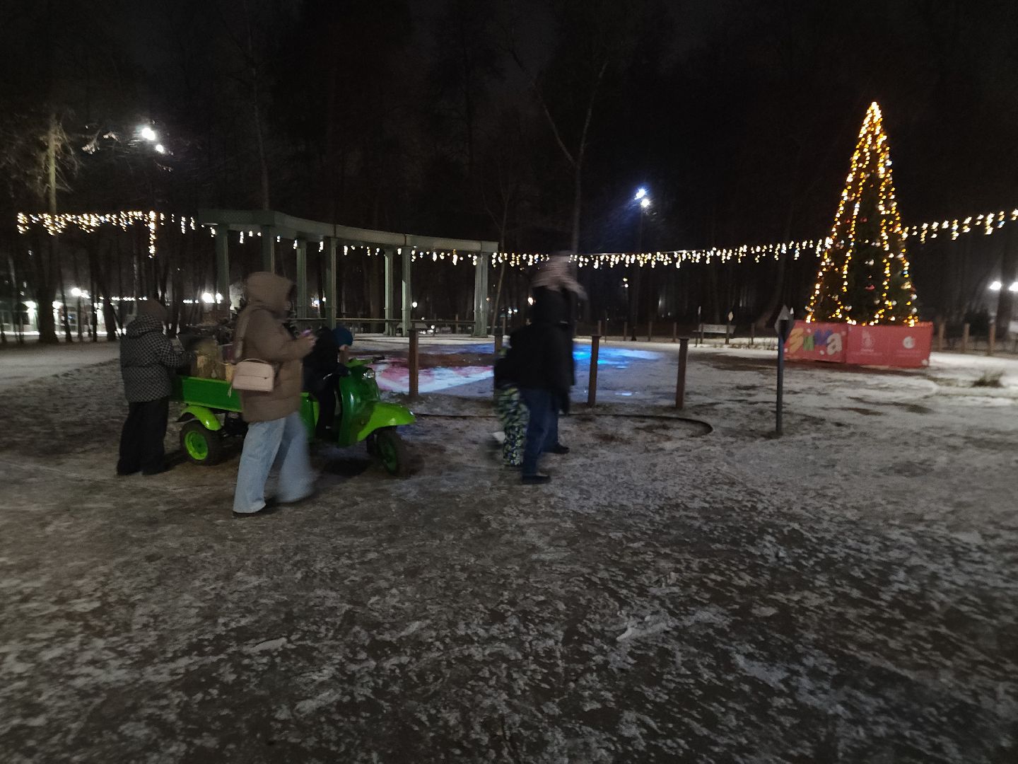 раменское, общество, раменский городской парк, новогодняя атмосфера, почта деда мороза в раменском парке,