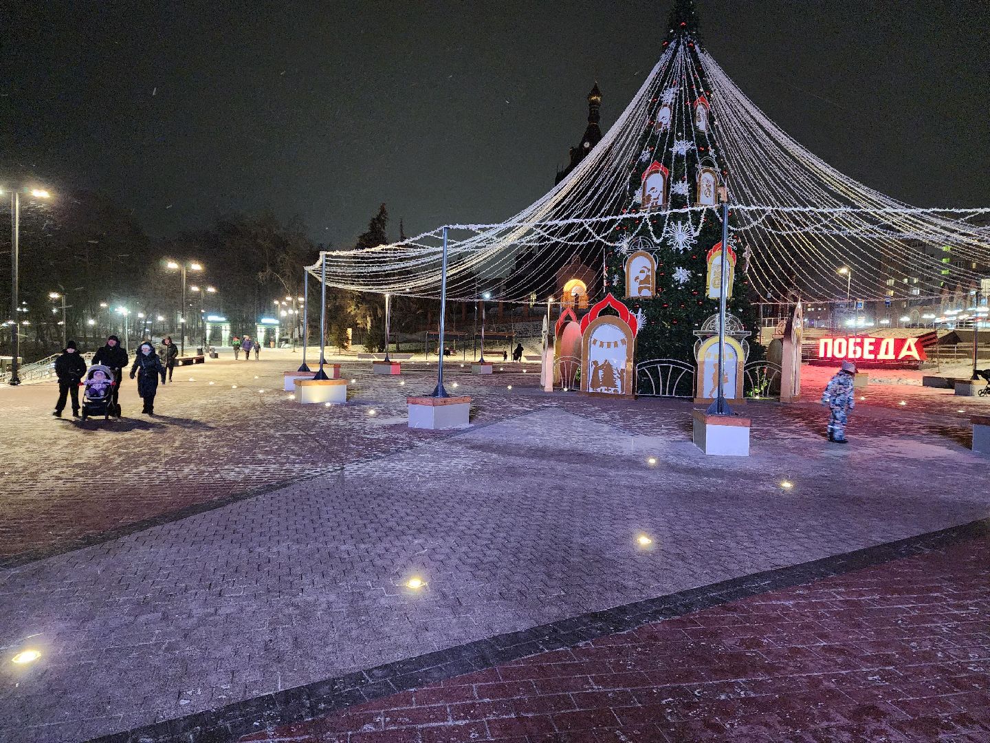 раменское, общество, раменский городской парк, новогодняя атмосфера, почта деда мороза в раменском парке,