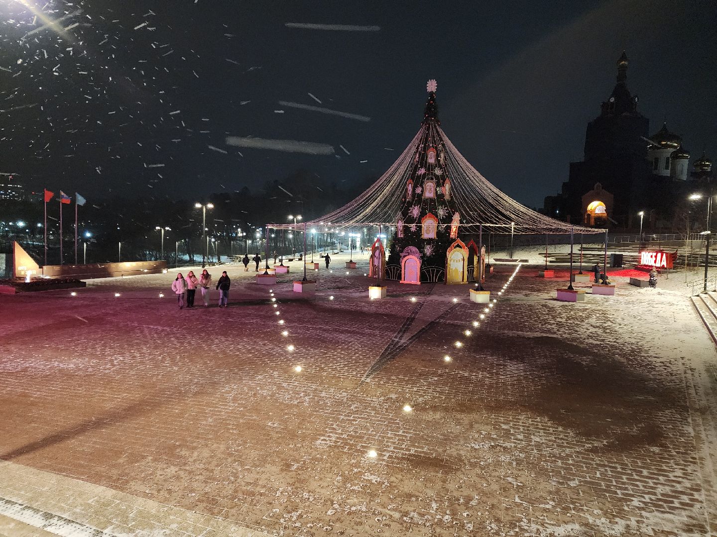 раменское, общество, раменский городской парк, новогодняя атмосфера, почта деда мороза в раменском парке,