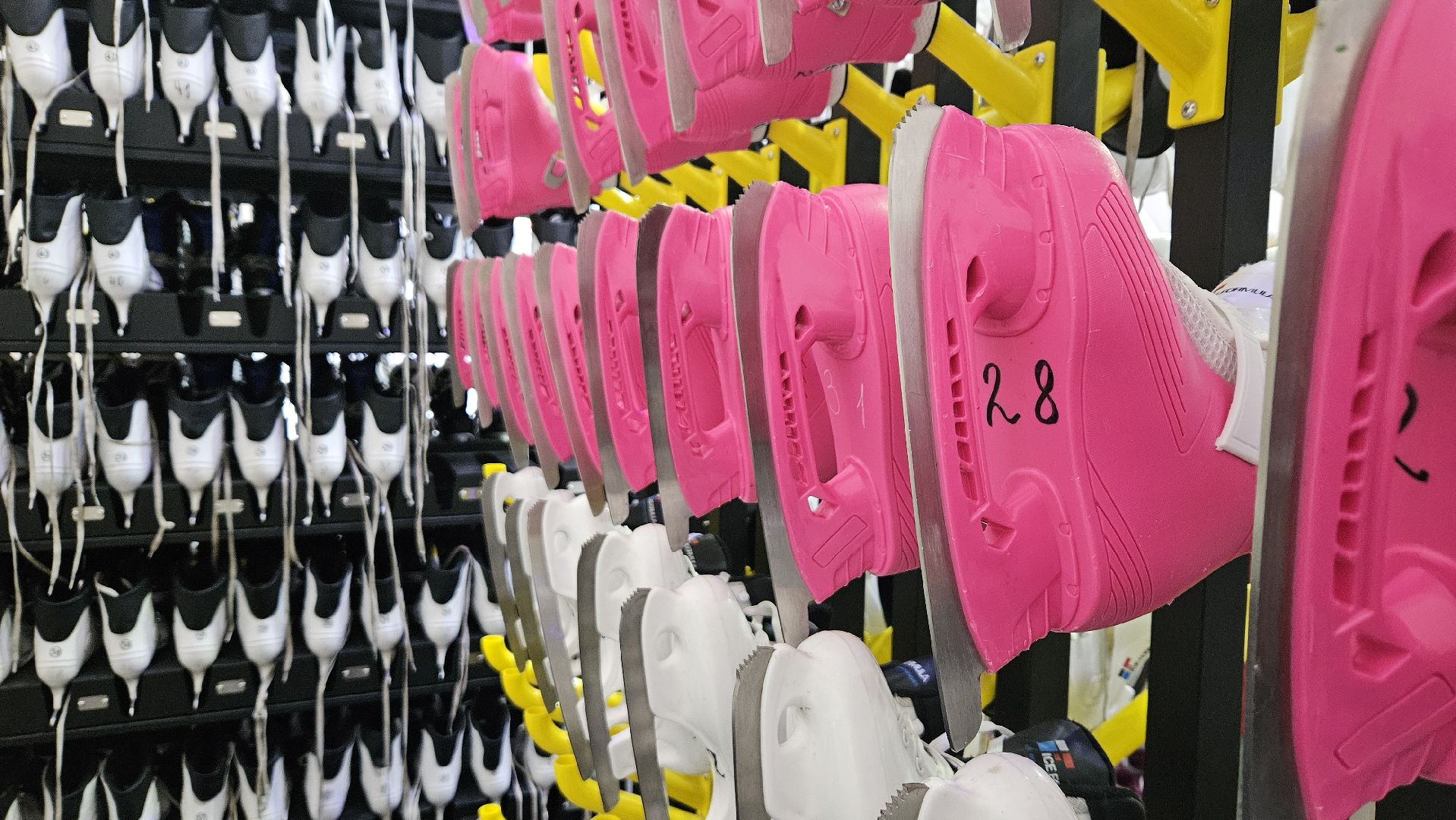 долгопрудный, центральный парк победы, зима в подмосковье 2025, ледовый каток, коньки,