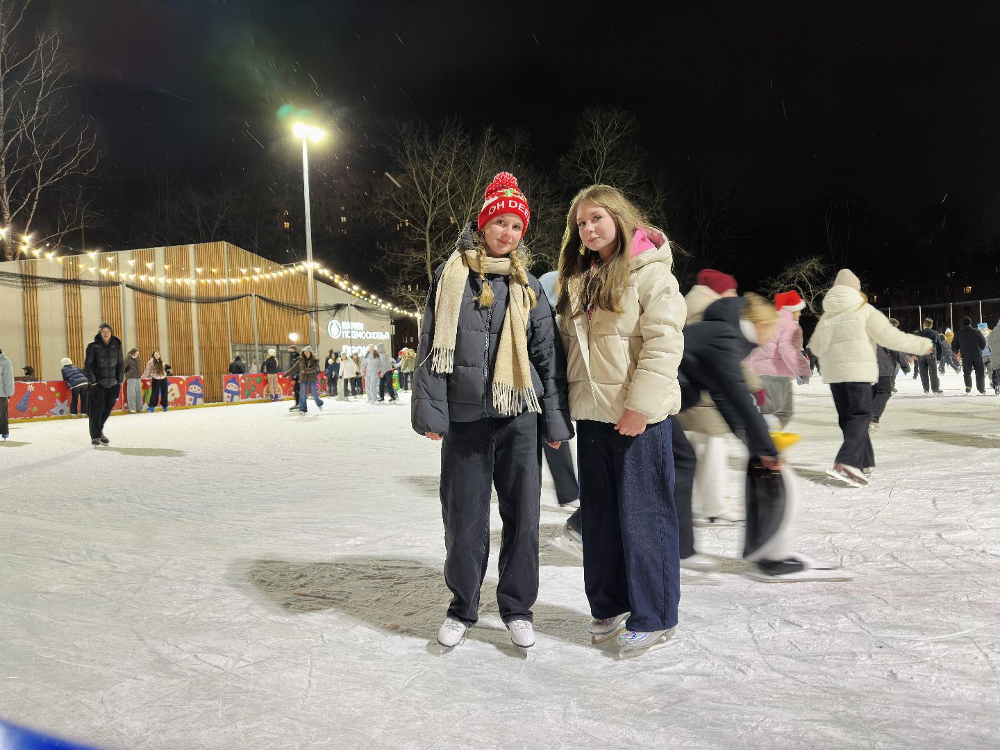 пушкинский городской округ, пушкино, центральный парк культуры и отдыха, каток, Каток в Пушкино, Коньки,