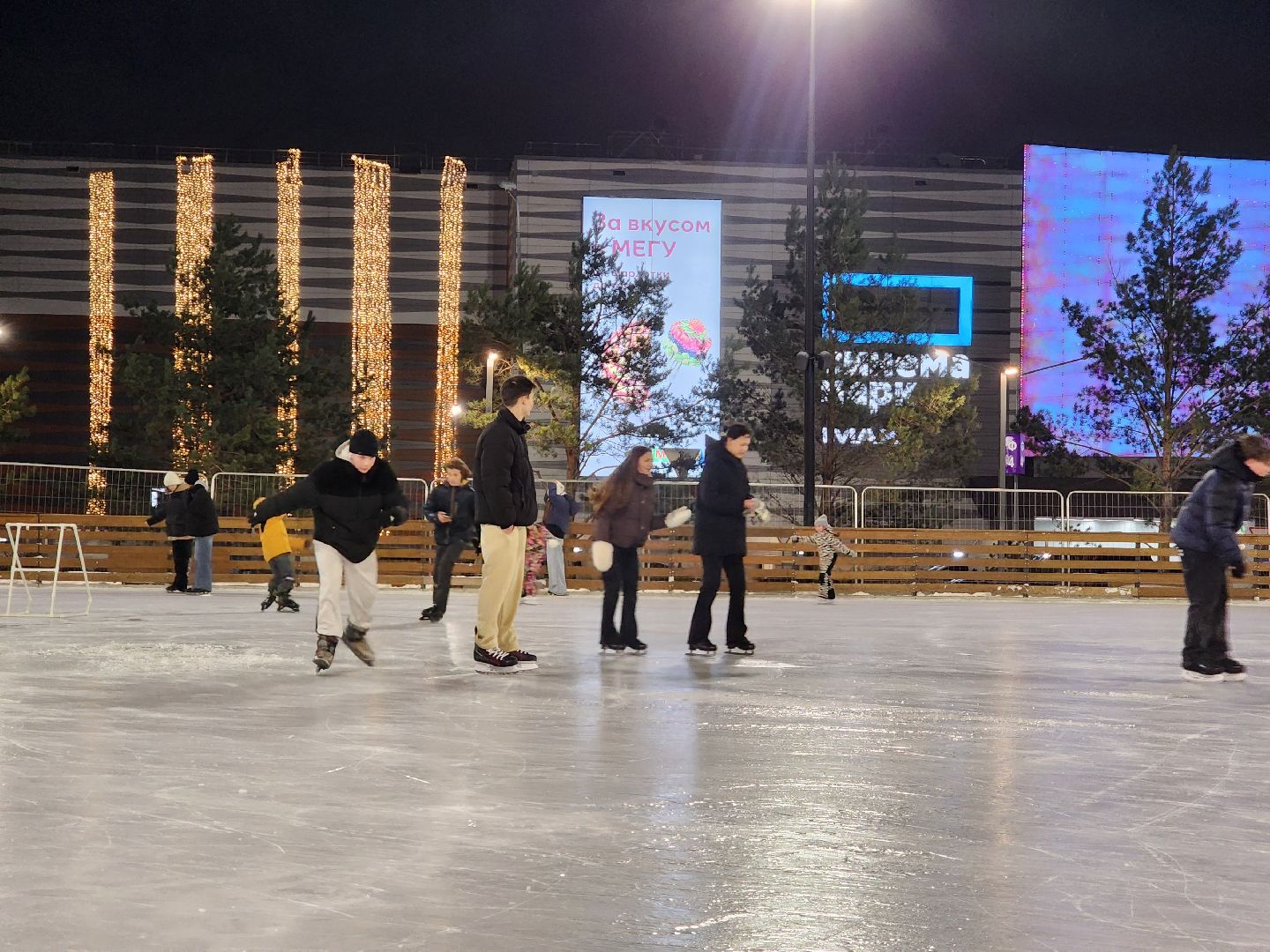 каток, коньки, спорт, новый год,