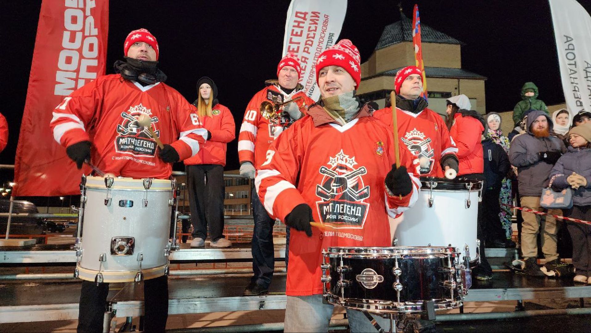 Дмитров, Проект Выходи во двор, Легенды хоккея,  Минспорта,
