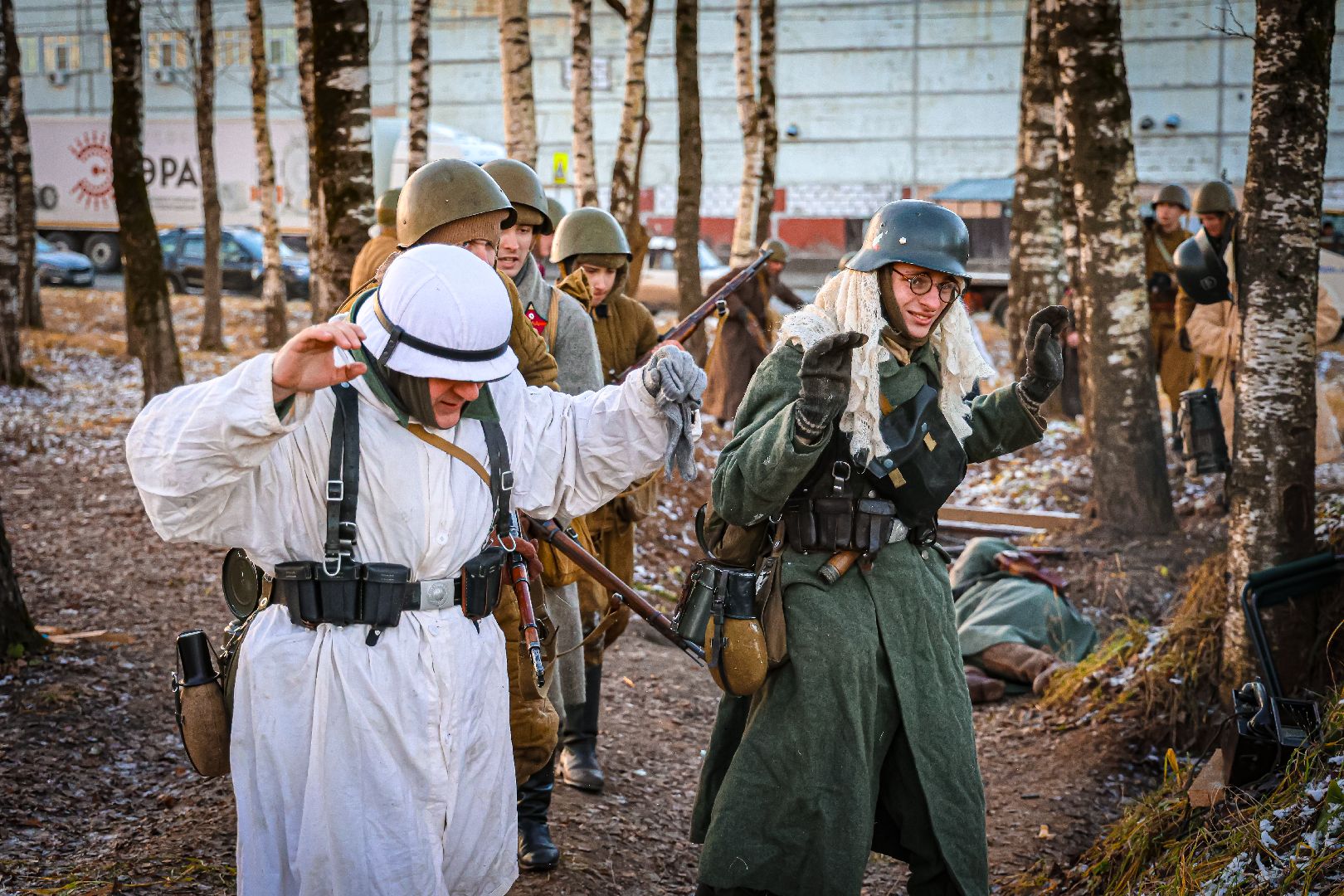 клин, общество, военная реконструкция, история, день освобождения от немецко-фашистских захватчик, культура,