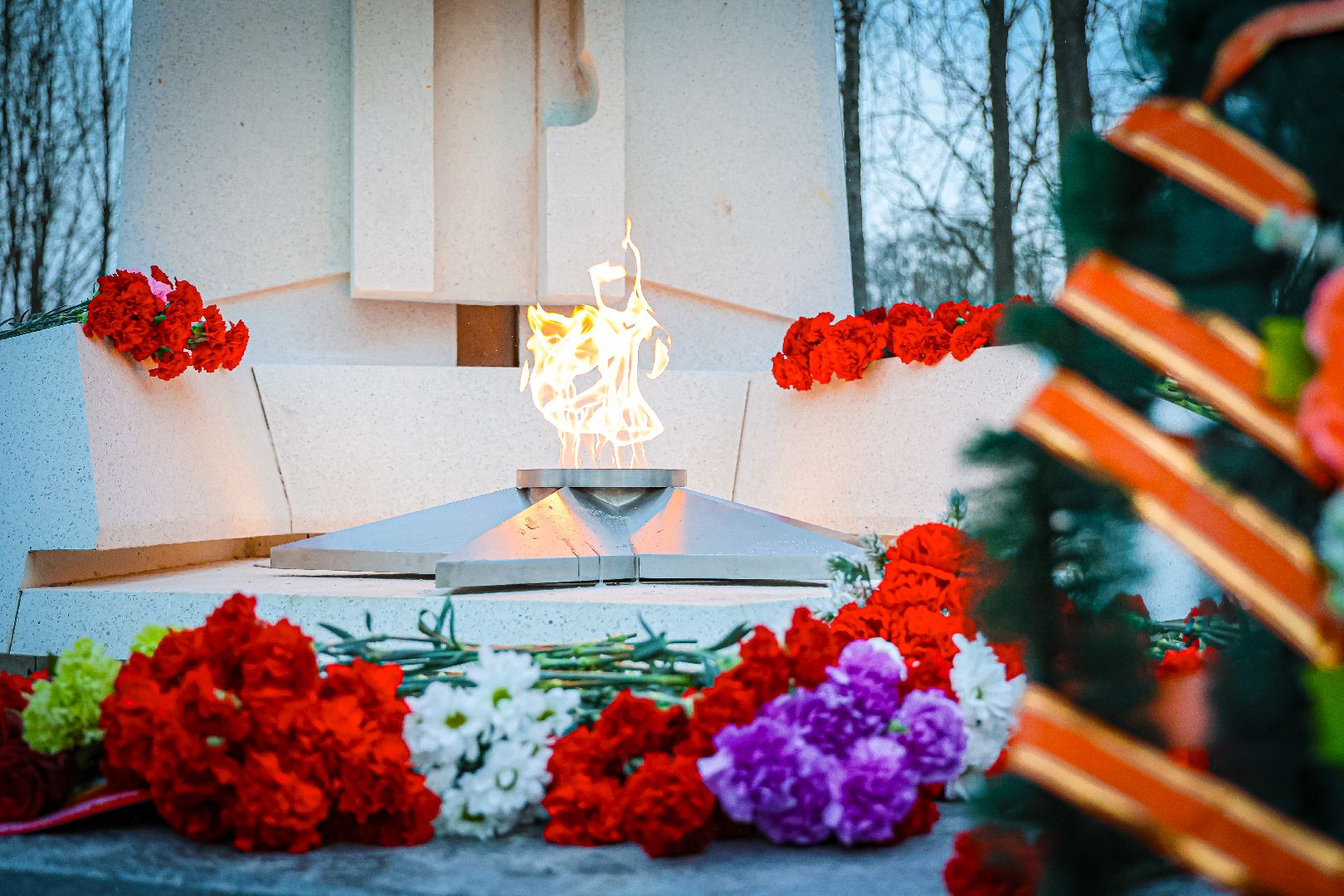 клин, общество, память, новый мемориальный комплекс, вечный огонь,  герои СВО, история,