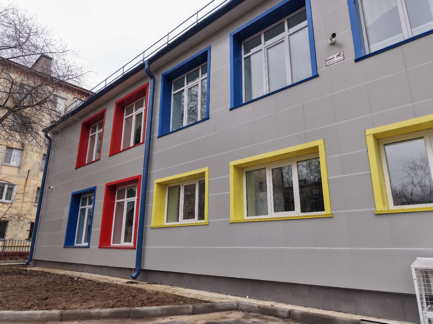 видео с коптера, детский сад 5 в королеве,