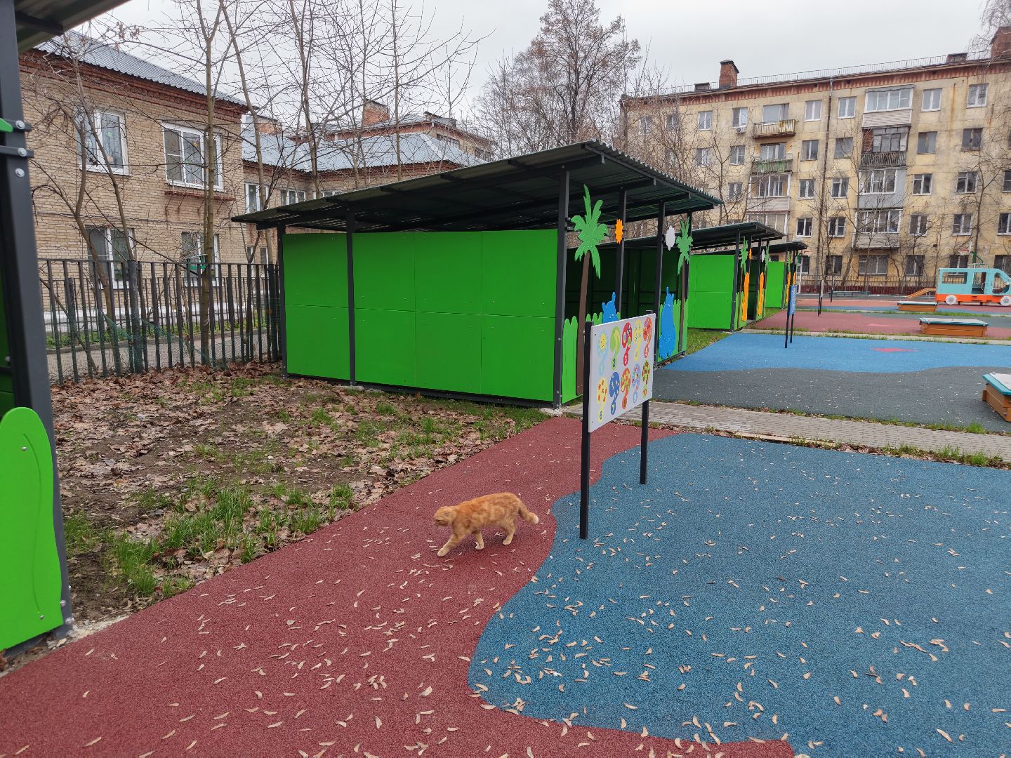 видео с коптера, детский сад 5 в королеве,