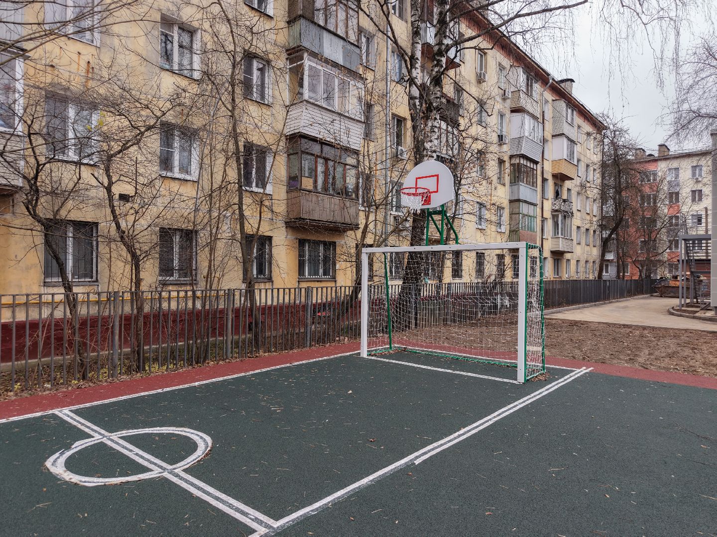 видео с коптера, детский сад 5 в королеве,