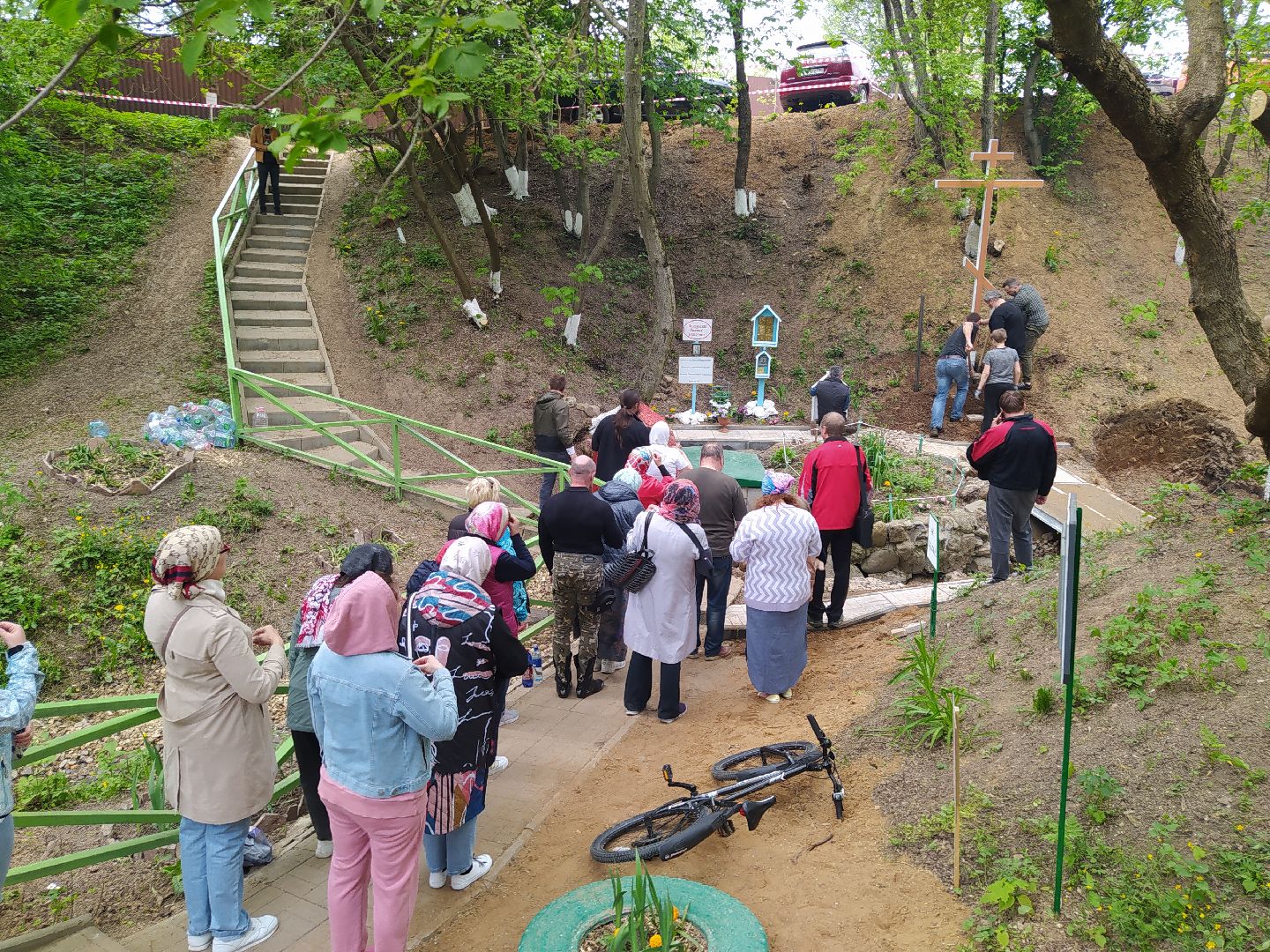 Нахабино, Никольский источник, Церковь, Святой Источник