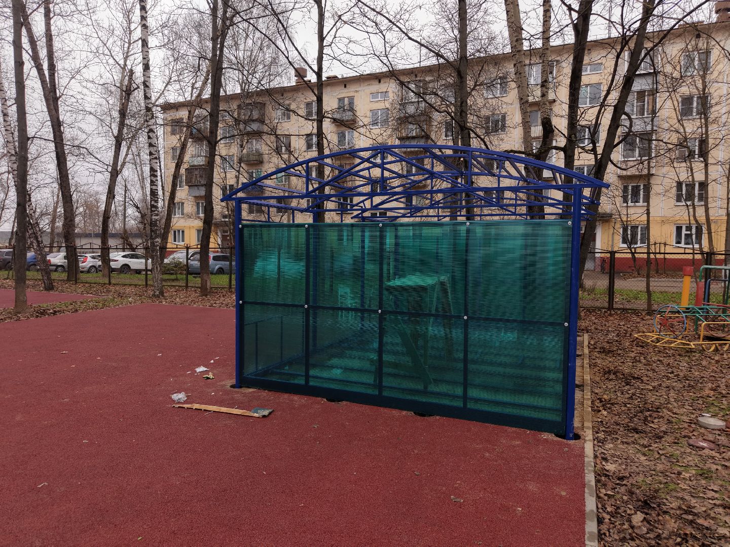 видео с коптера, детский сад при лицее  4 в королеве,