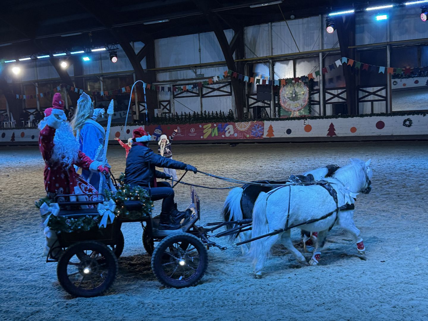 Котельники, Новогодняя елка, Глава, Белка, Лошади, Сказка,