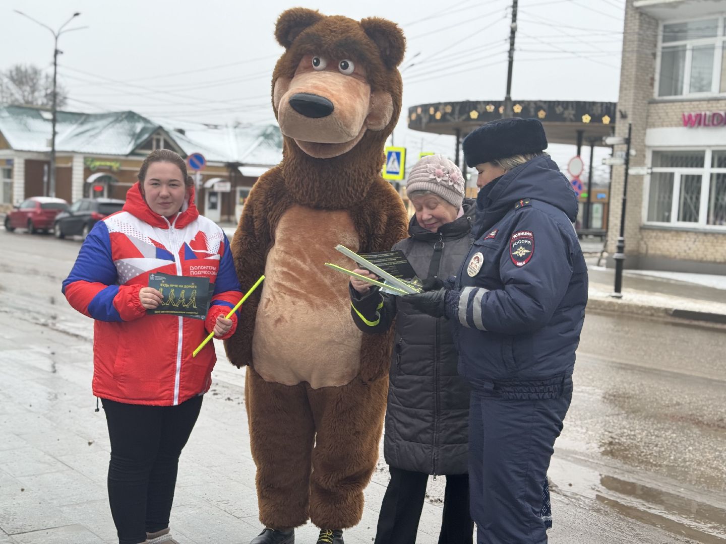 шаховская, акция, пешеходные зоны и дорожки, госавтоинспекторы,