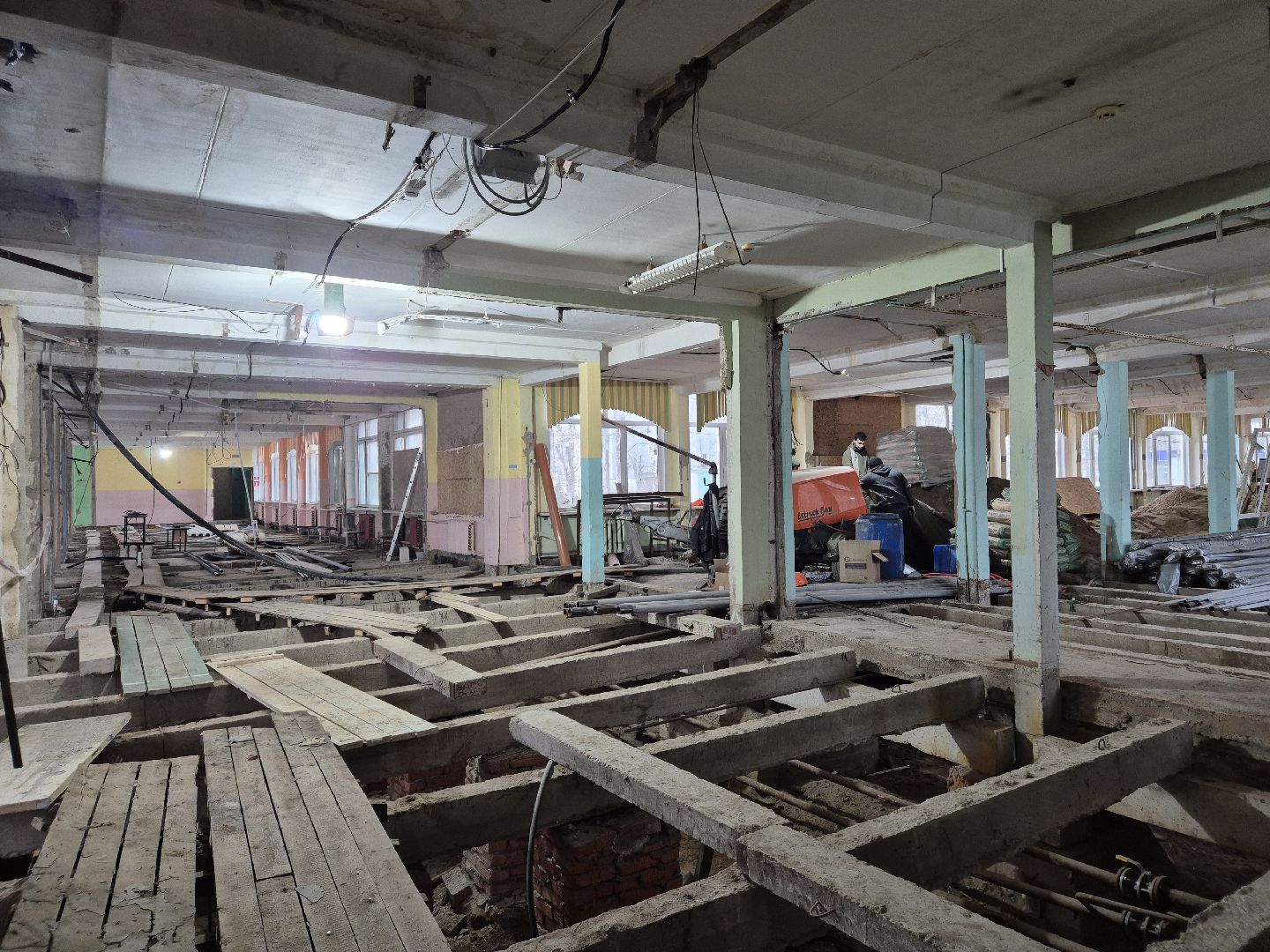 капитальный ремонт школы, орехово-зуево, школа 20, строительство,