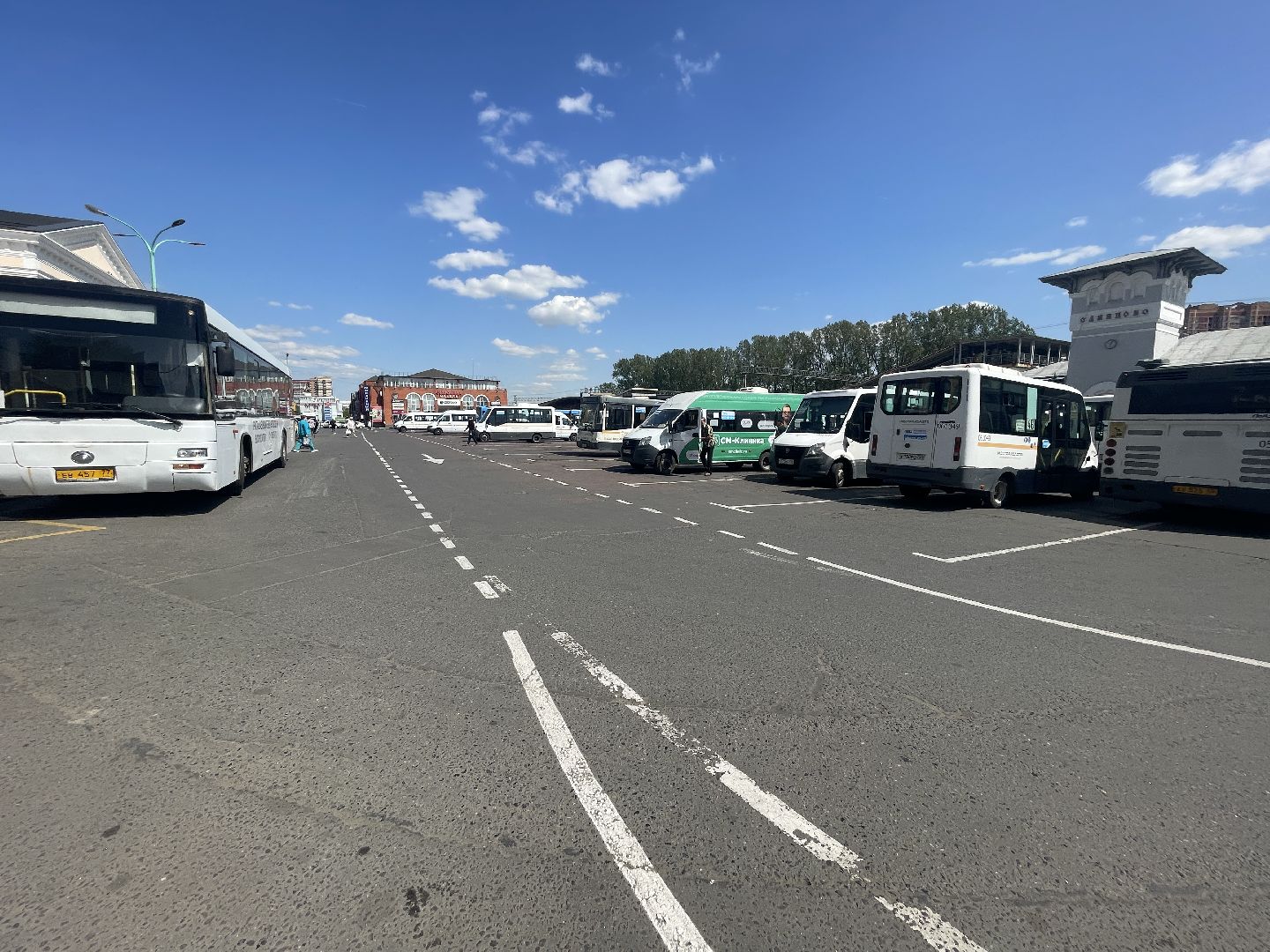 Одинцово, благоустройство, разметка, автобусы,