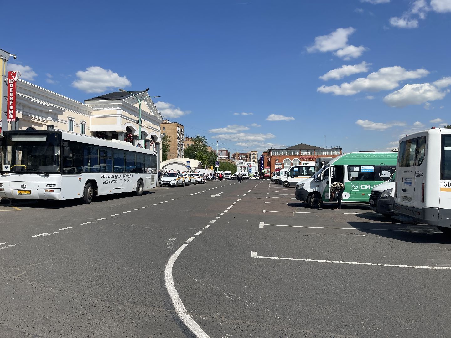 Одинцово, благоустройство, разметка, автобусы,