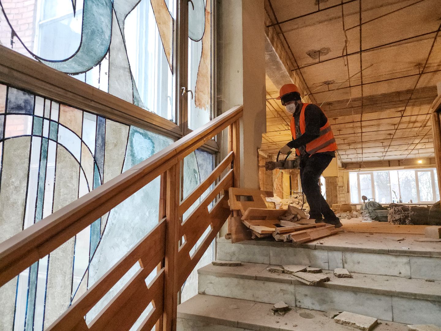 Подольск, Детская музыкальная школа, Климовск, Капремонт, Демонтаж,