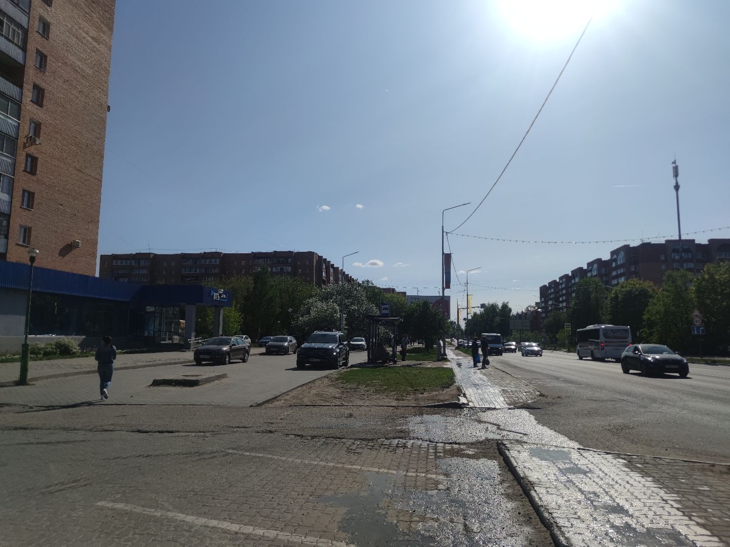 ЖКХ, уборка улиц, Дубна