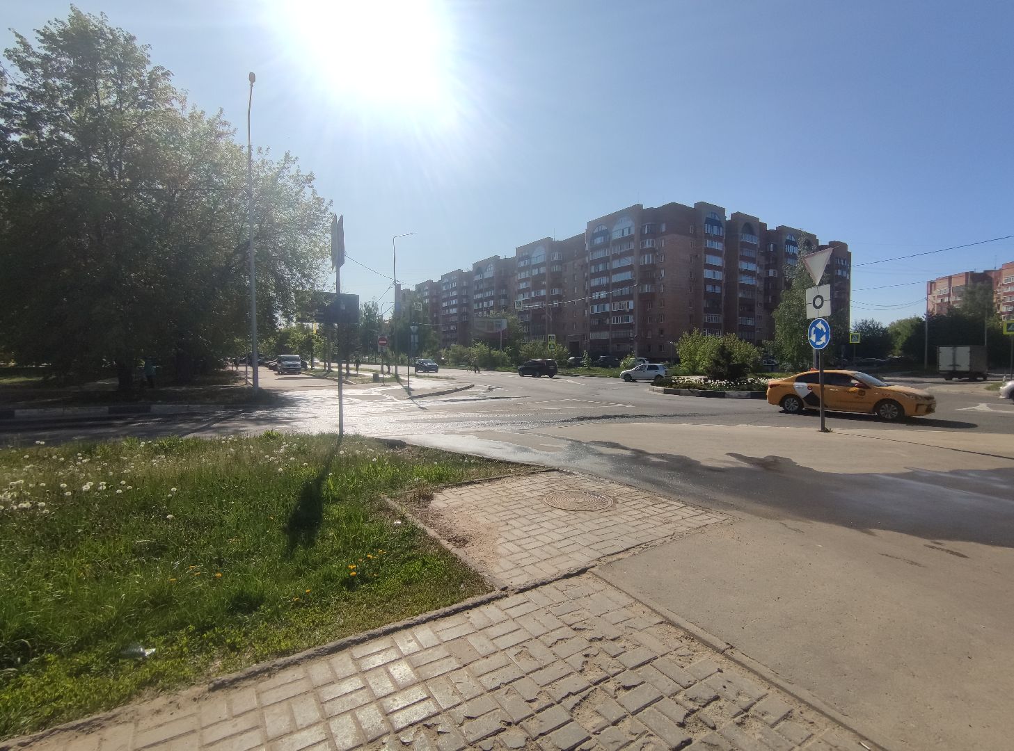 ЖКХ, уборка улиц, Дубна