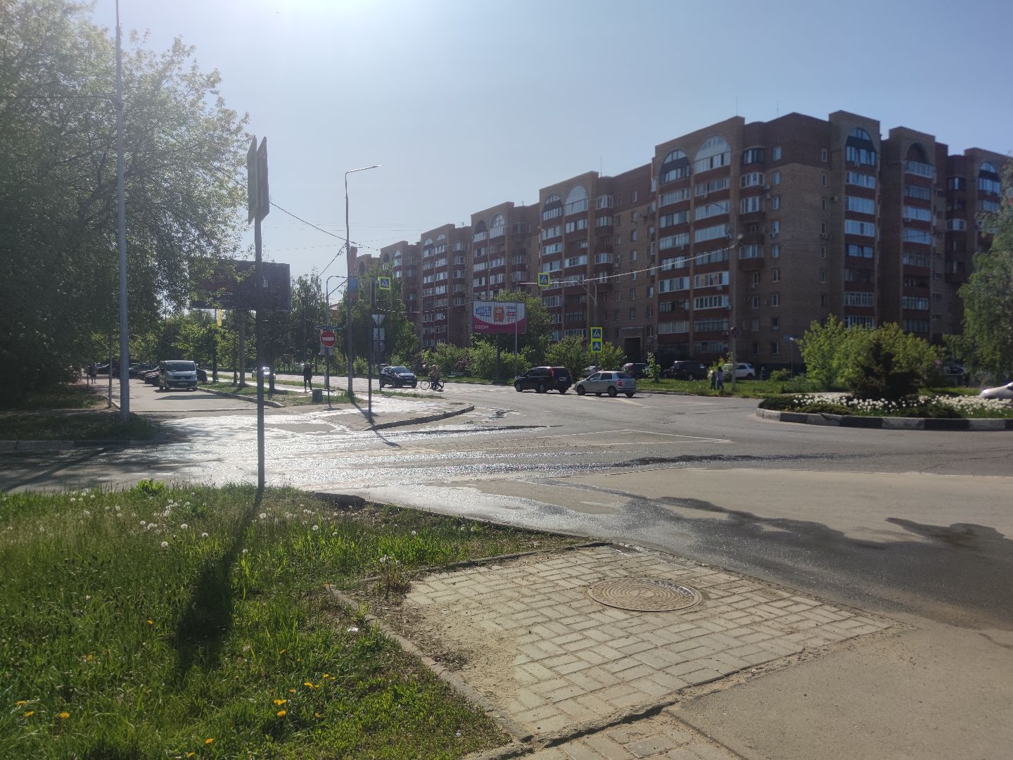 ЖКХ, уборка улиц, Дубна