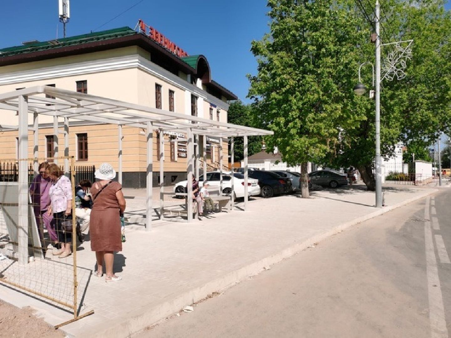 Звенигород, благоустройство, автобусные остановки, ООО