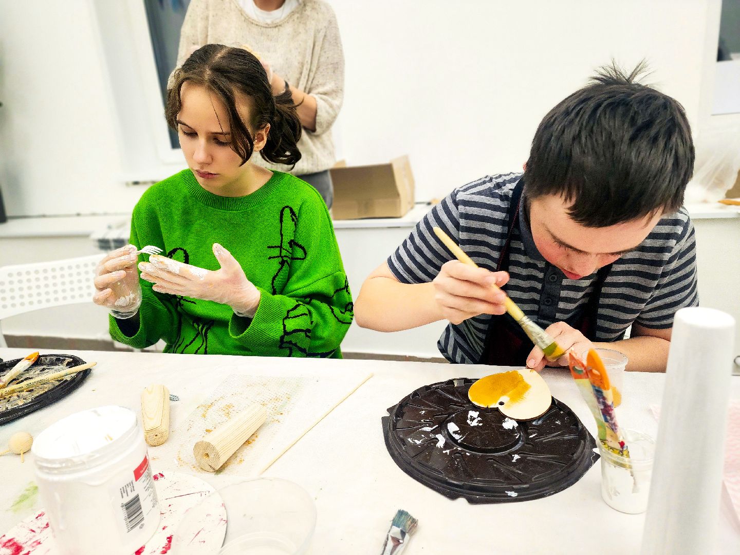 пущино, серпухов, инклюзивная мастерская, дети,