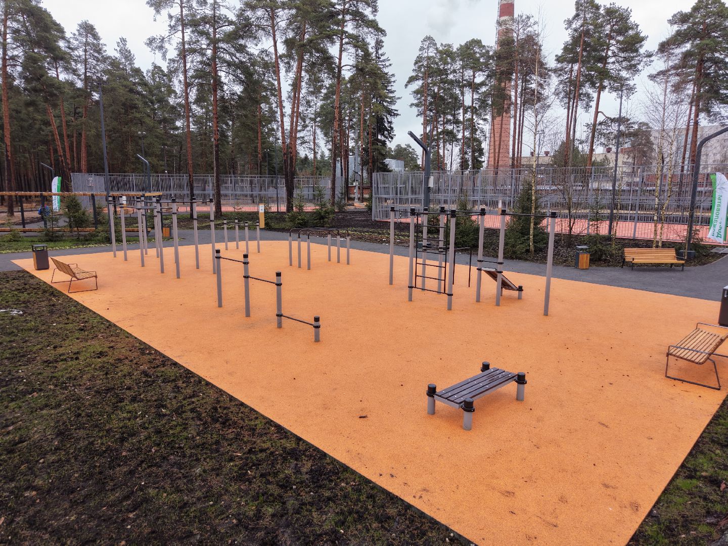 видео с коптера, лесопарк стрелки,