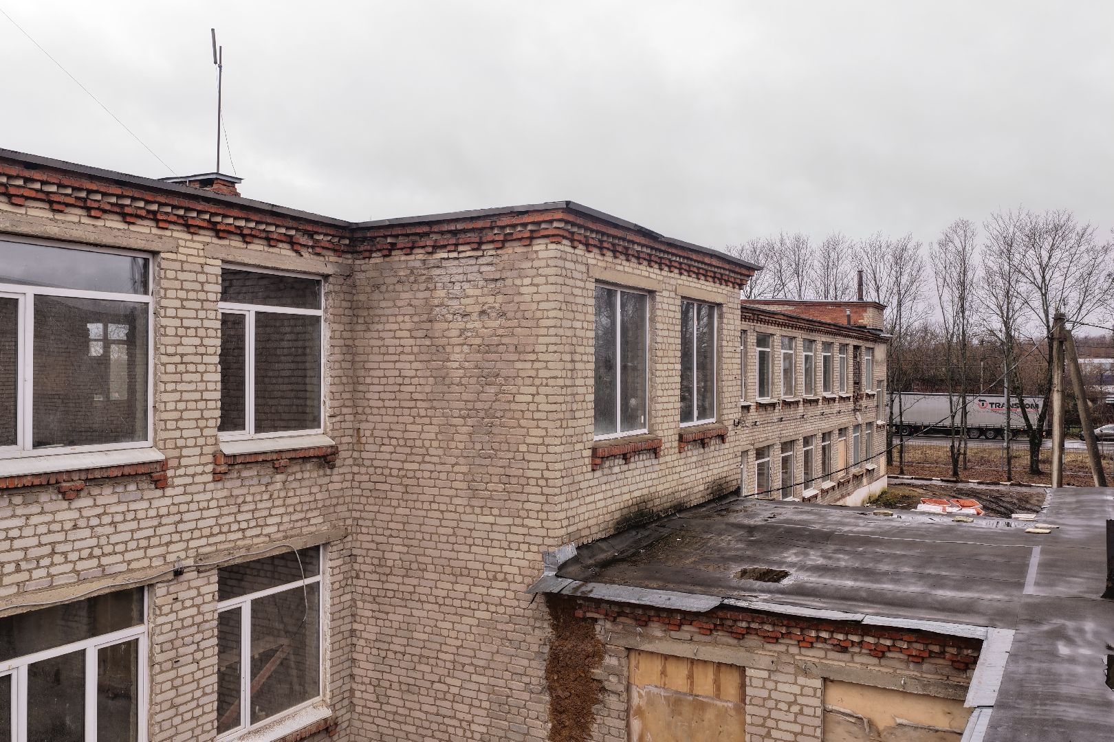 видео с коптера, школа в кабаново,