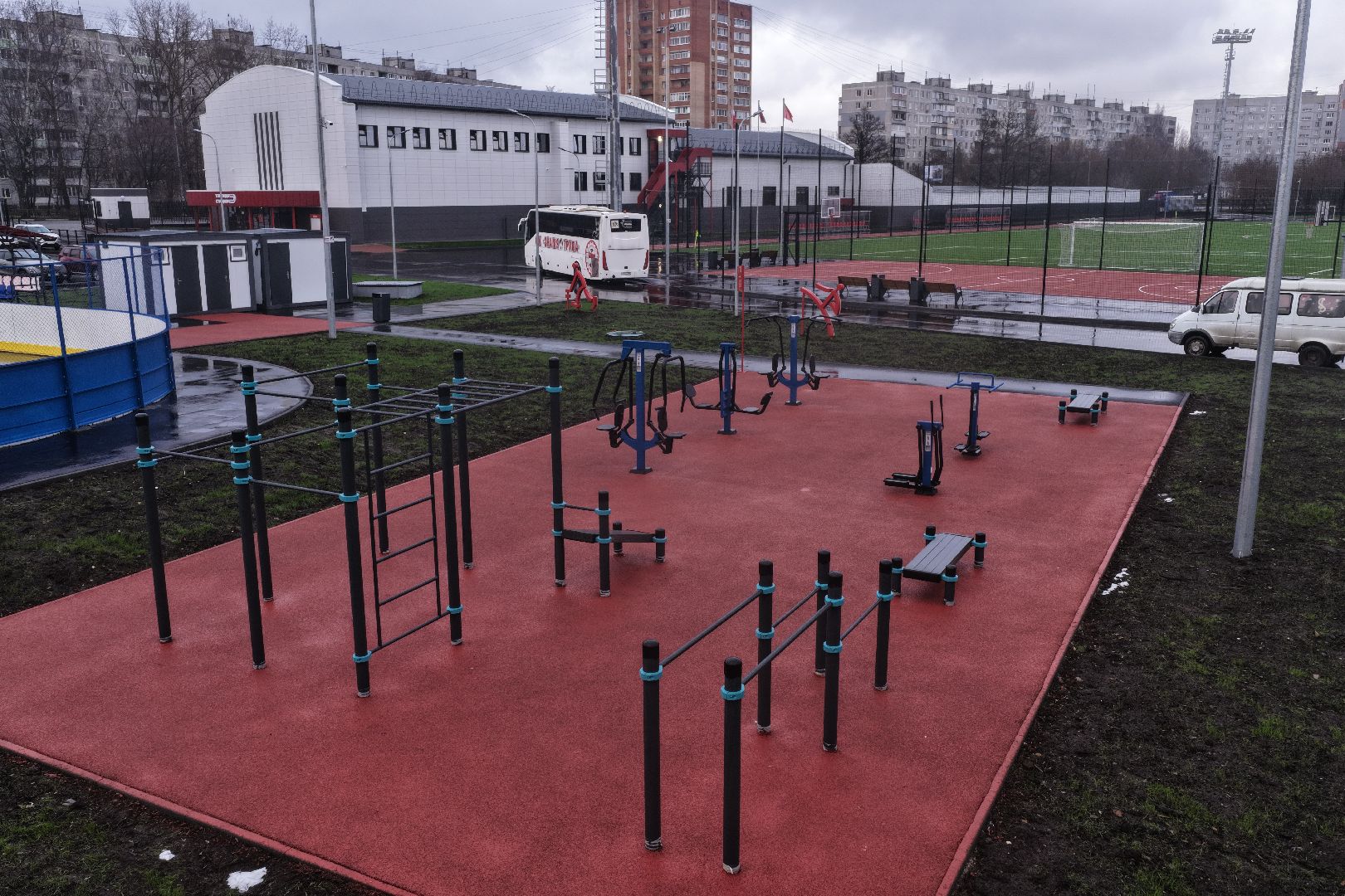 видео с коптера, стадион торпедо,