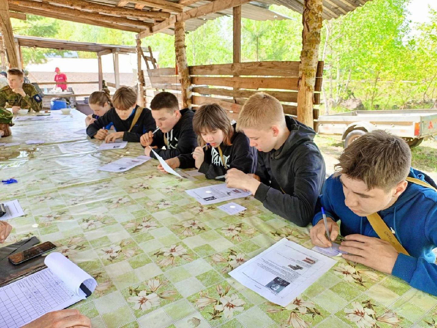 Шатура, Левошево, Мещёрские бродяги, Юнармейские игры.