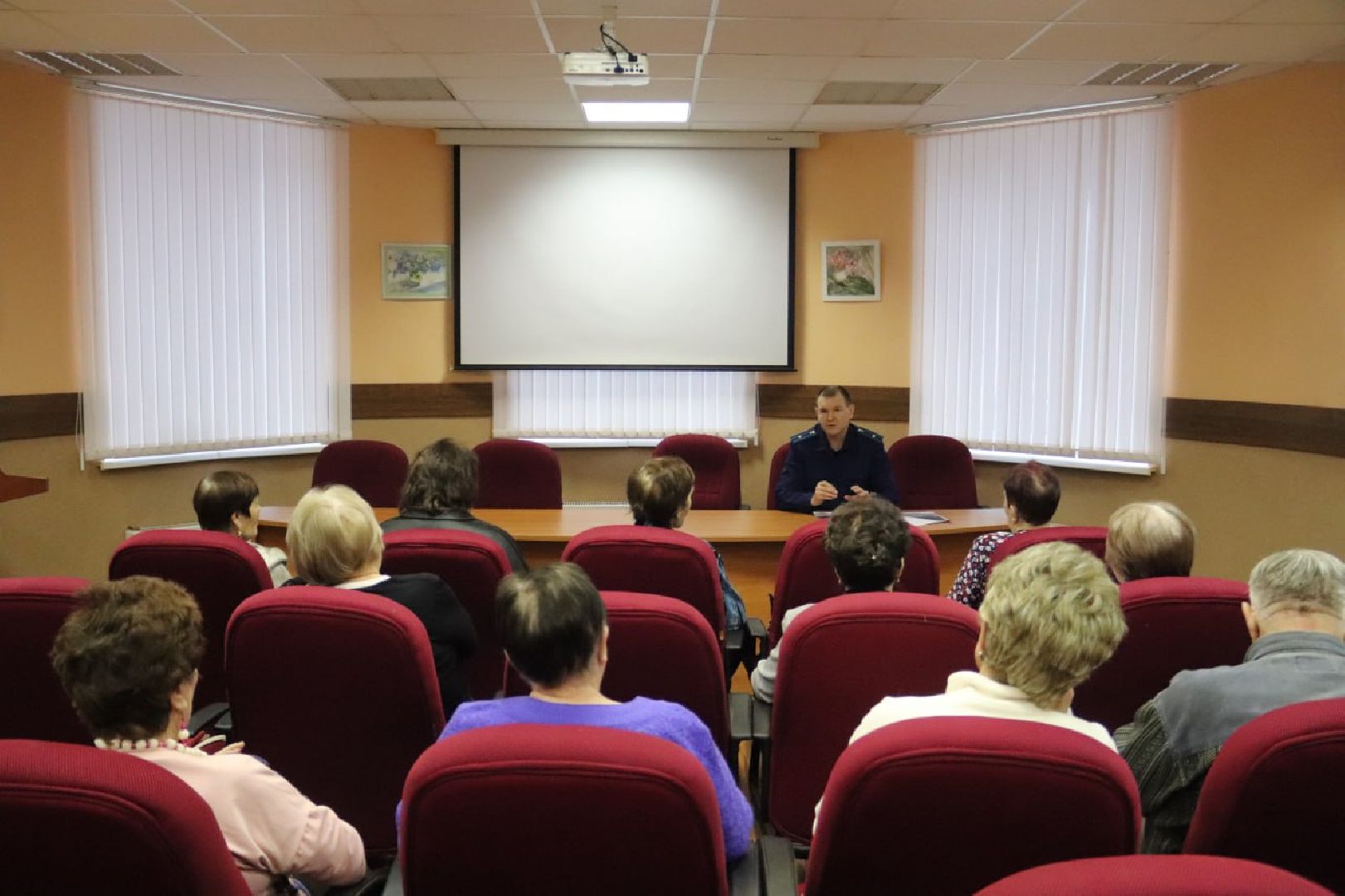 Зарайск, Прокуратура Зарайска, Встреча прокуратуры Зарайска с жителями,Киберпреступность,