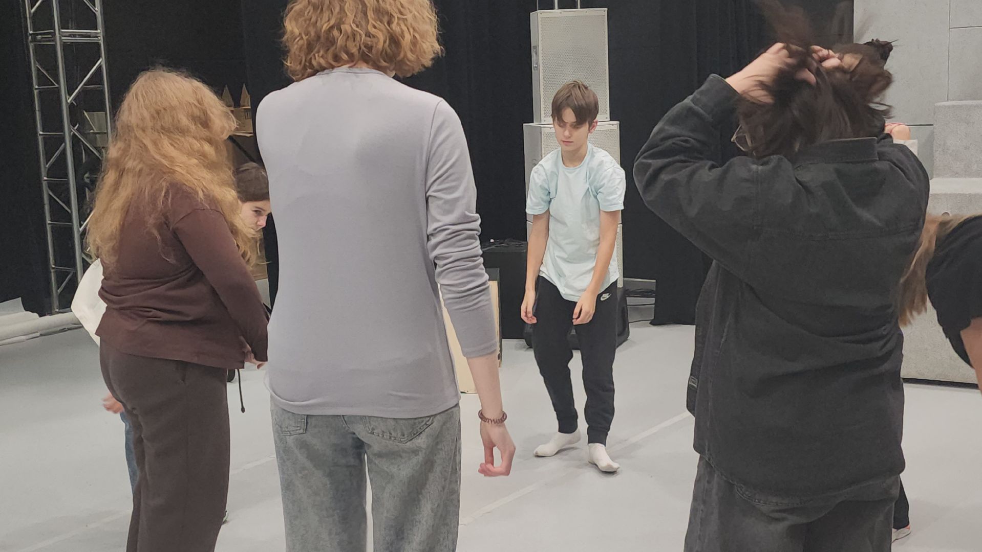 долгопрудный, детский технопарк, театральная студия, Евгений Шварц,  Снежная Королева, виртуальный актер,