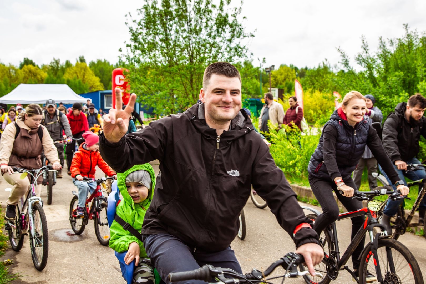 Солнечногорск, велопарад, Сенеж, спорт, лотерея