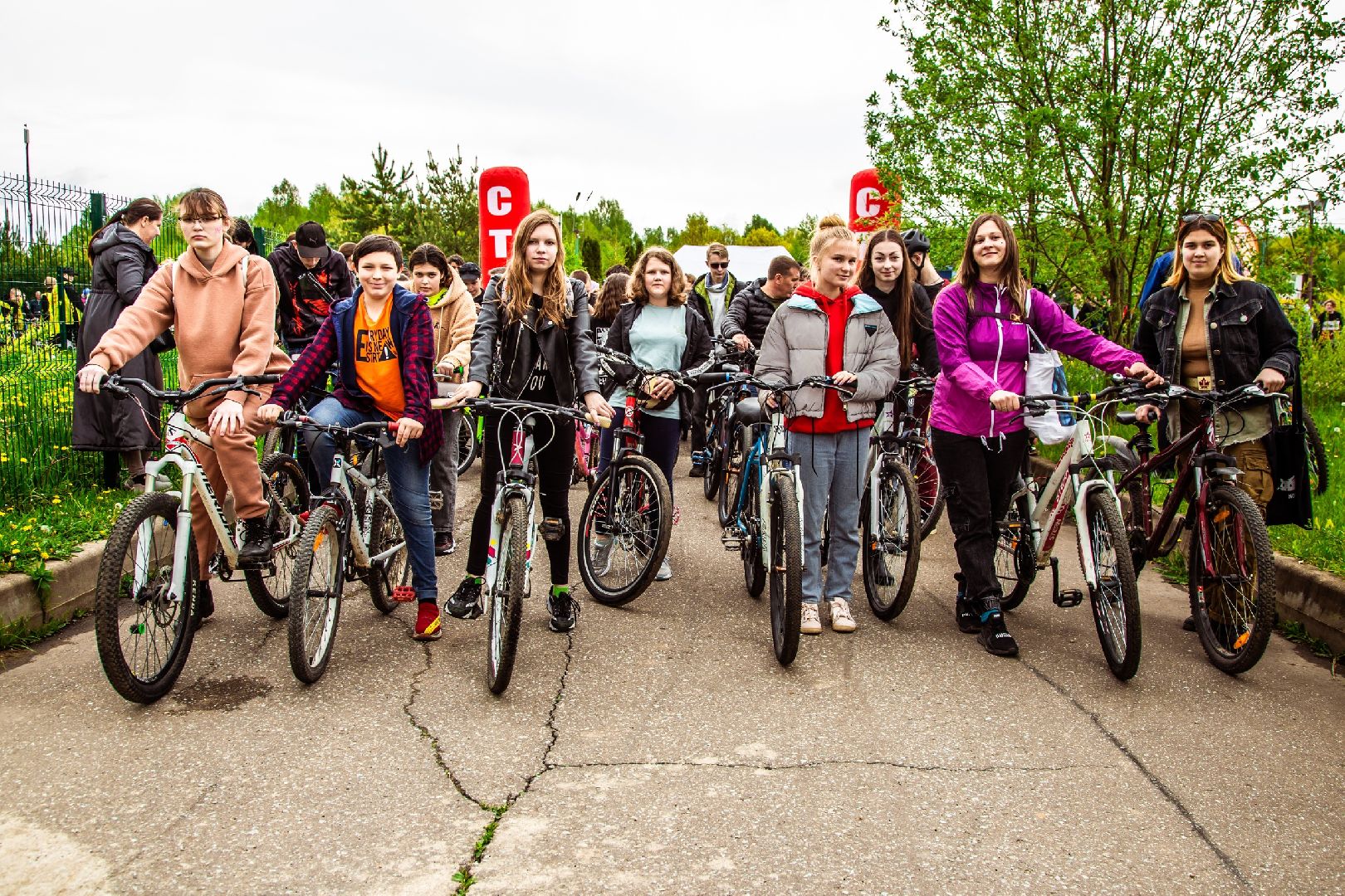 Солнечногорск, велопарад, Сенеж, спорт, лотерея