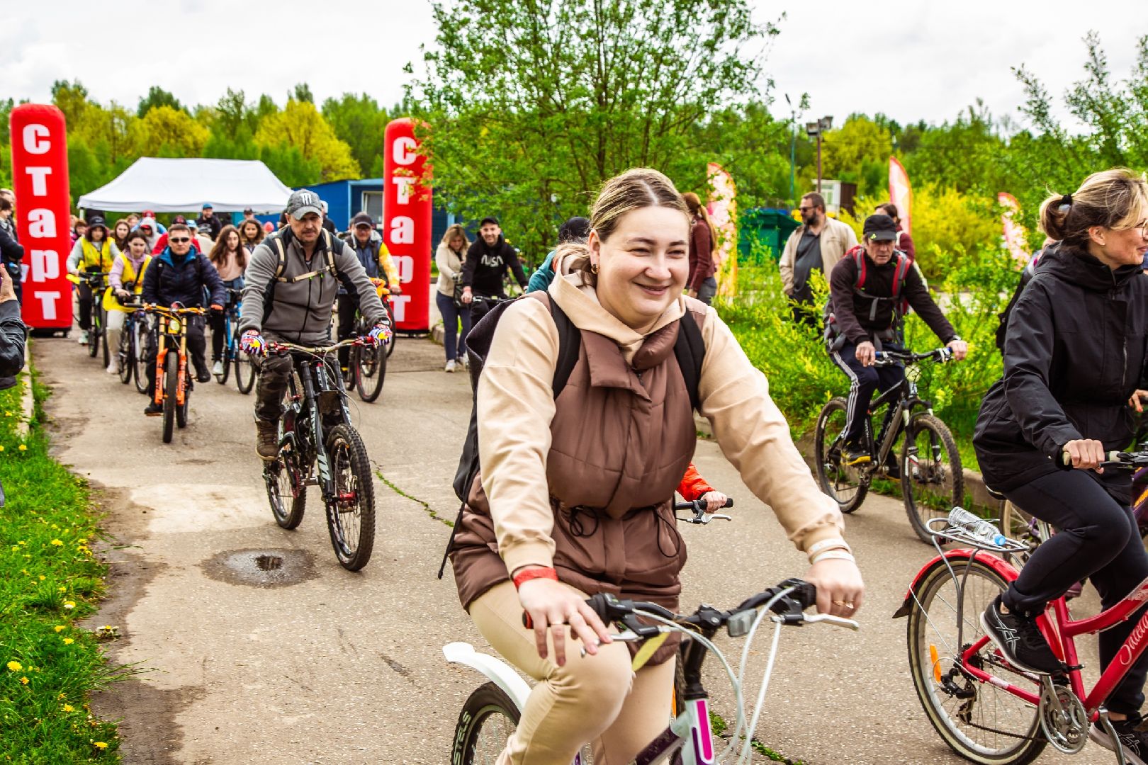 Солнечногорск, велопарад, Сенеж, спорт, лотерея