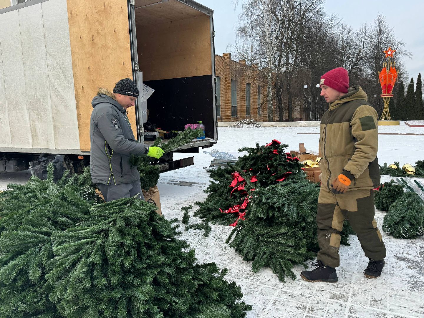 можайск, можайский муниципальный округ, подмосковье, новый год, благоустройство, зима в подмосковье, главная елка округа,