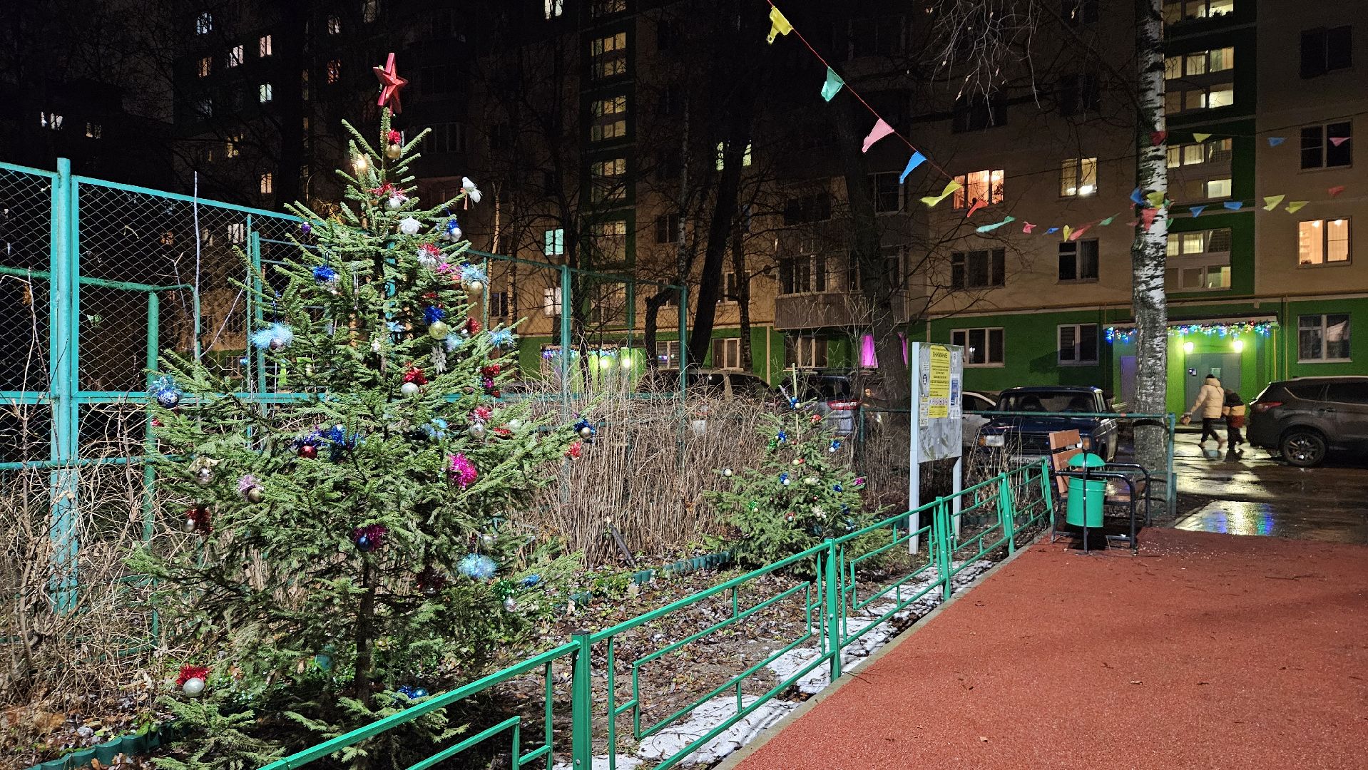 долгопрудный, зима в подмосковье 2025, новогоднее оформление, конкурс,конкурс на новогоднее оформление, гирлянды,