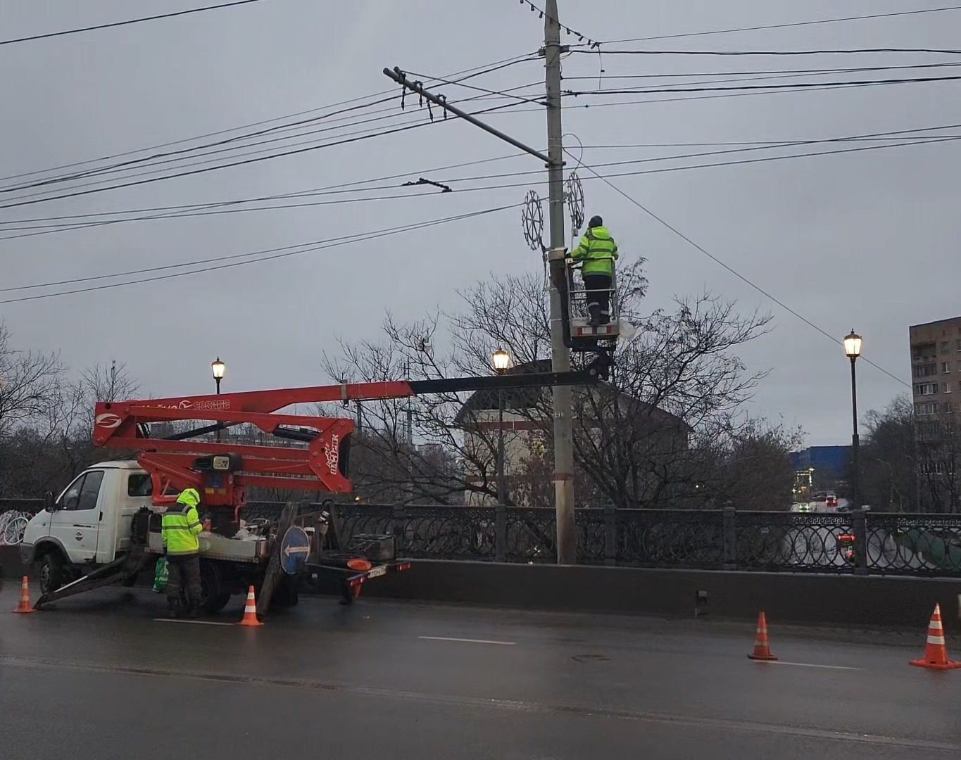 новый год, гирлянда, иллюминация,