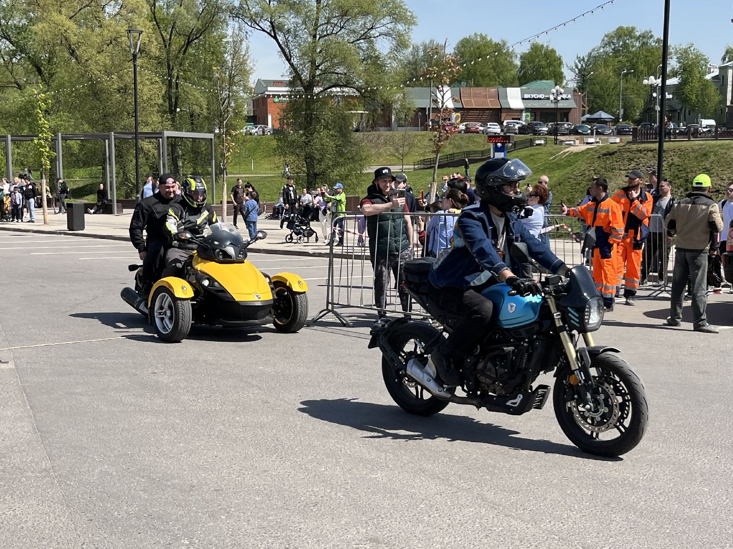Наро-Фоминск, мотосезон, лето в Подмосковье, байкеры, Наро-Фоминский городской округ