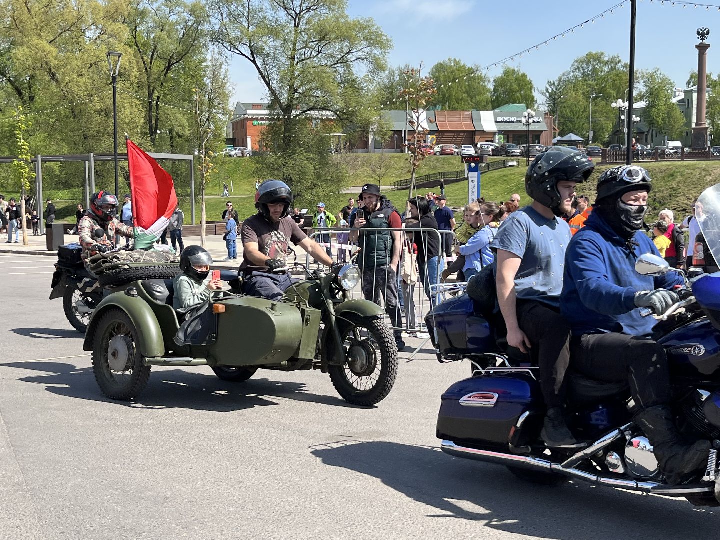 Наро-Фоминск, мотосезон, лето в Подмосковье, байкеры, Наро-Фоминский городской округ