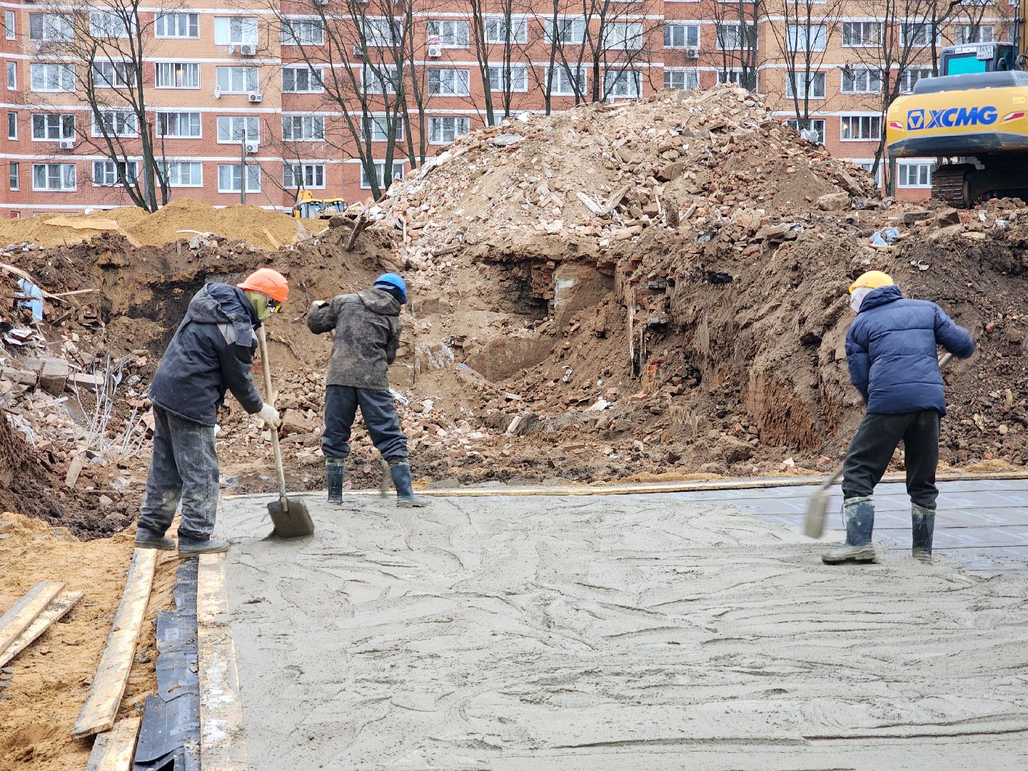 подольск, Строительство , Новая школа ,