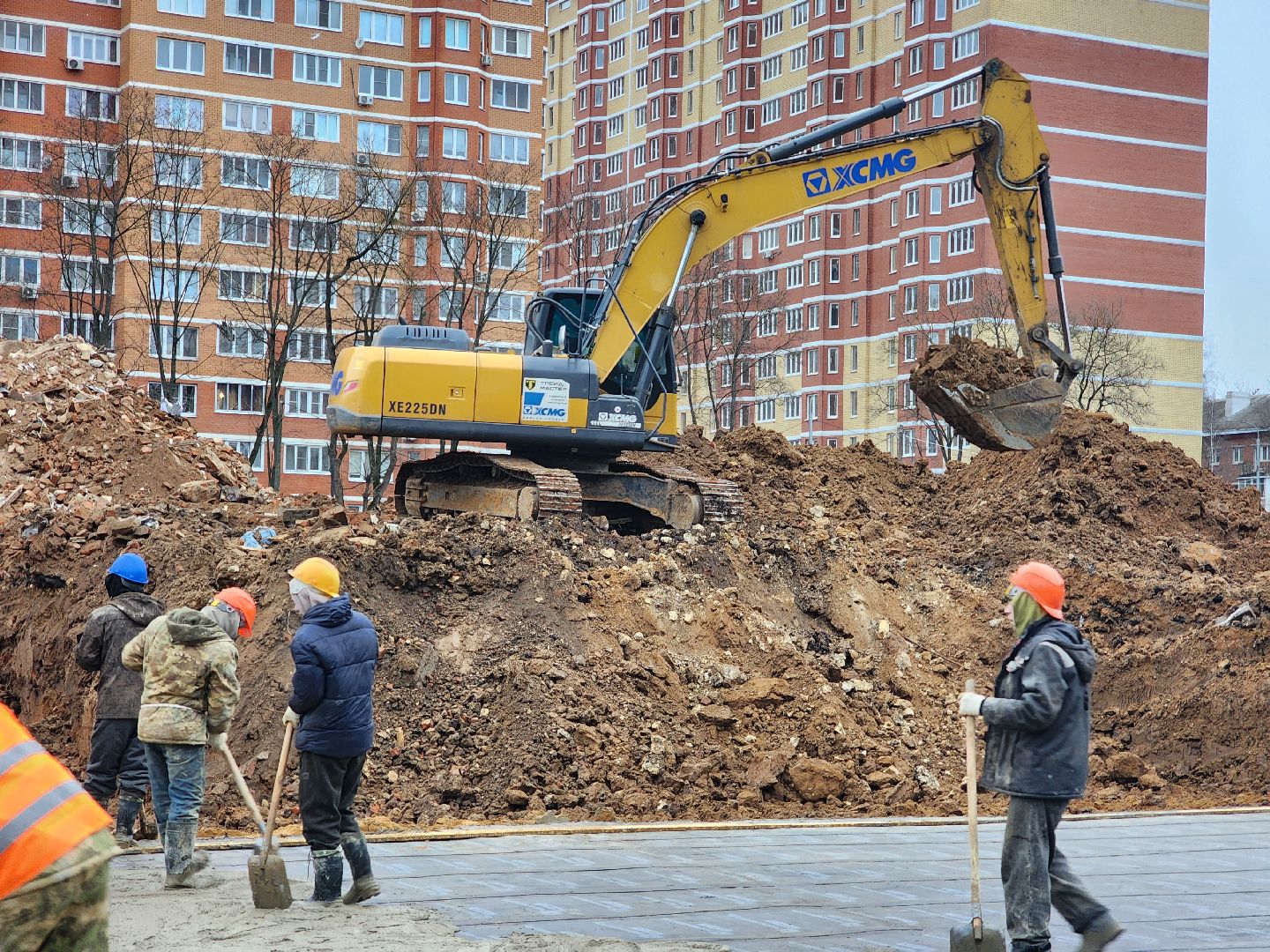 подольск, Строительство , Новая школа ,