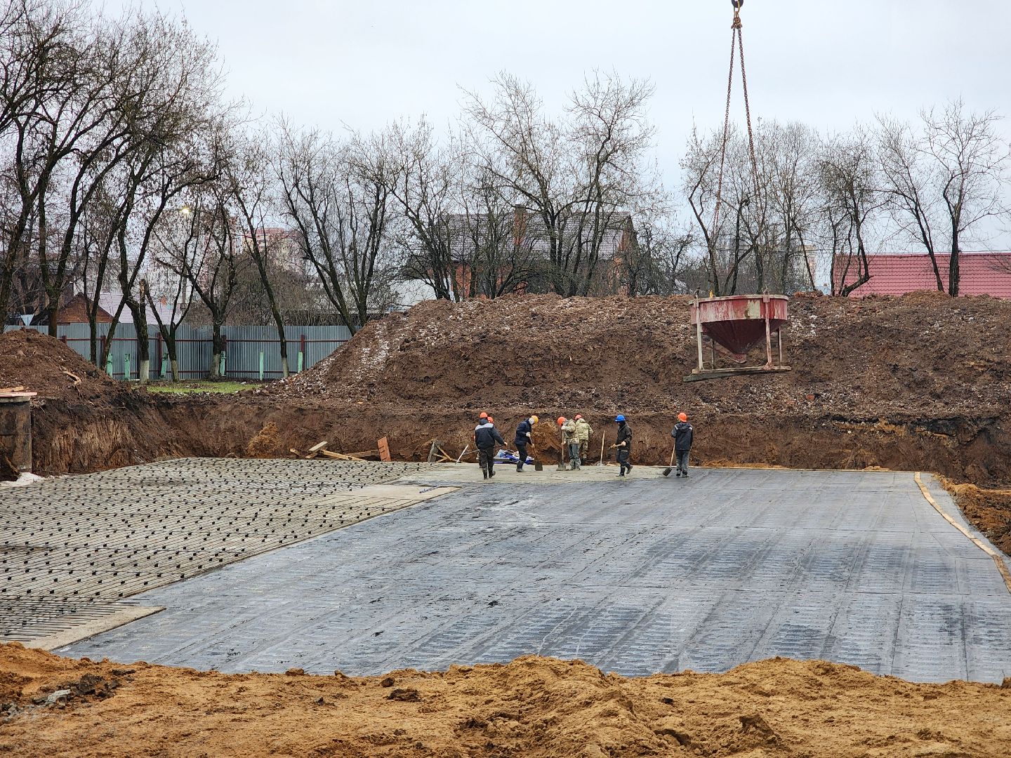 подольск, Строительство , Новая школа ,