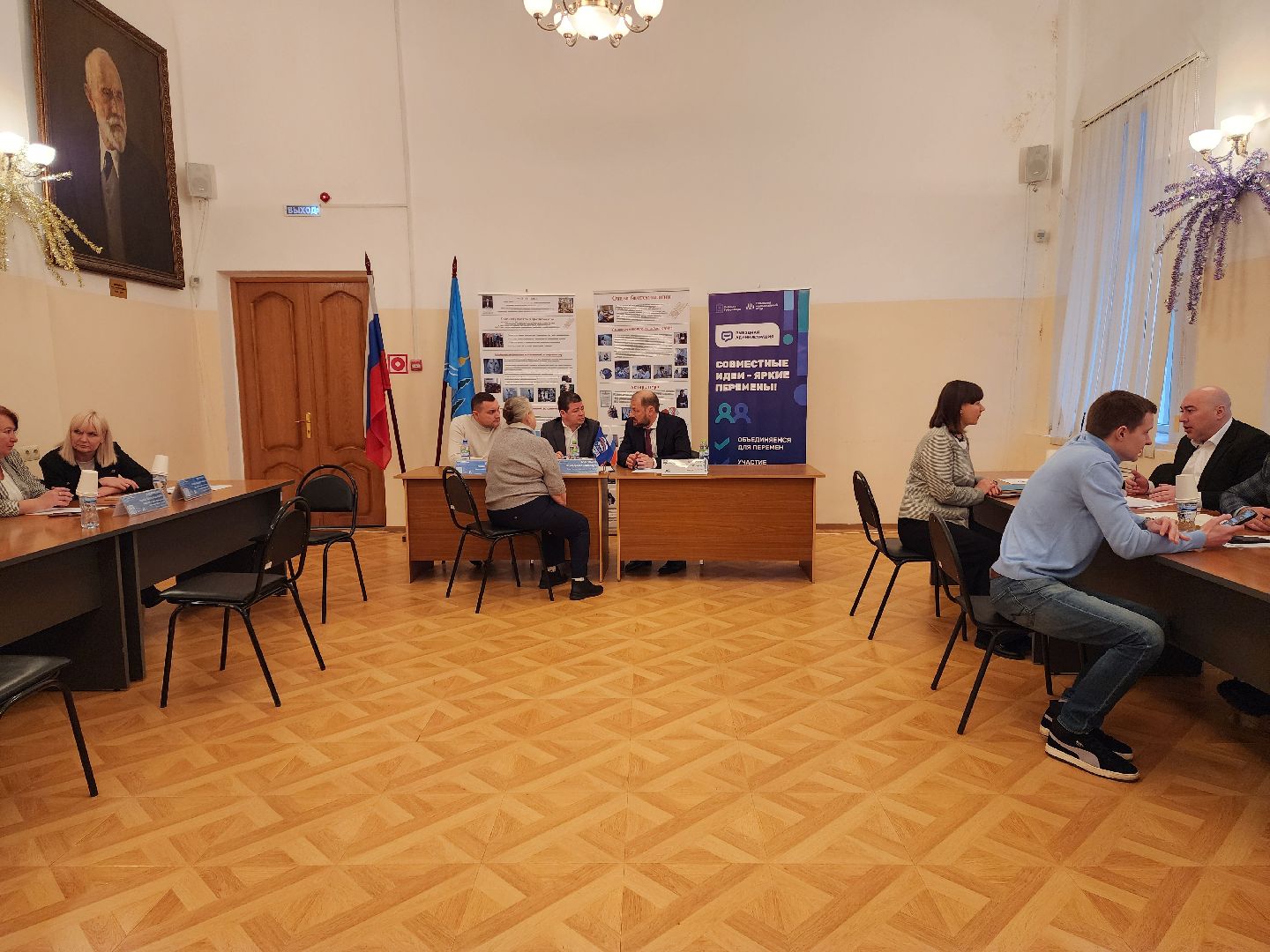 раменское, общество, выездная администрация, встреча с сотрудниками организации в поселке родники,