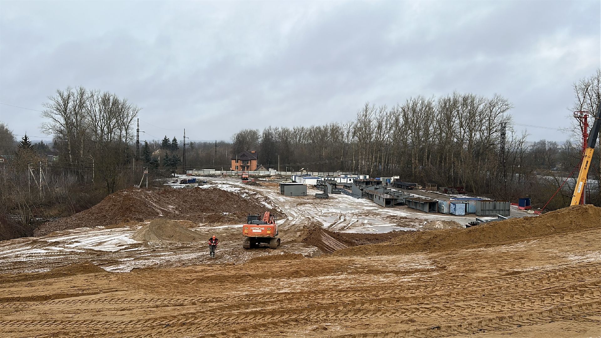 Дмитров, Дмитровский городской округ , Строительство моста, Транспорт, Дороги, Строительство дорог,