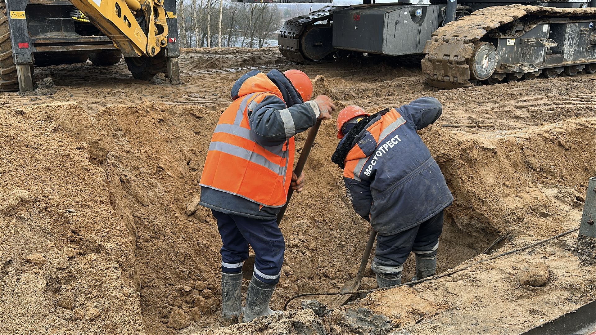 Дмитров, Дмитровский городской округ , Строительство моста, Транспорт, Дороги, Строительство дорог,