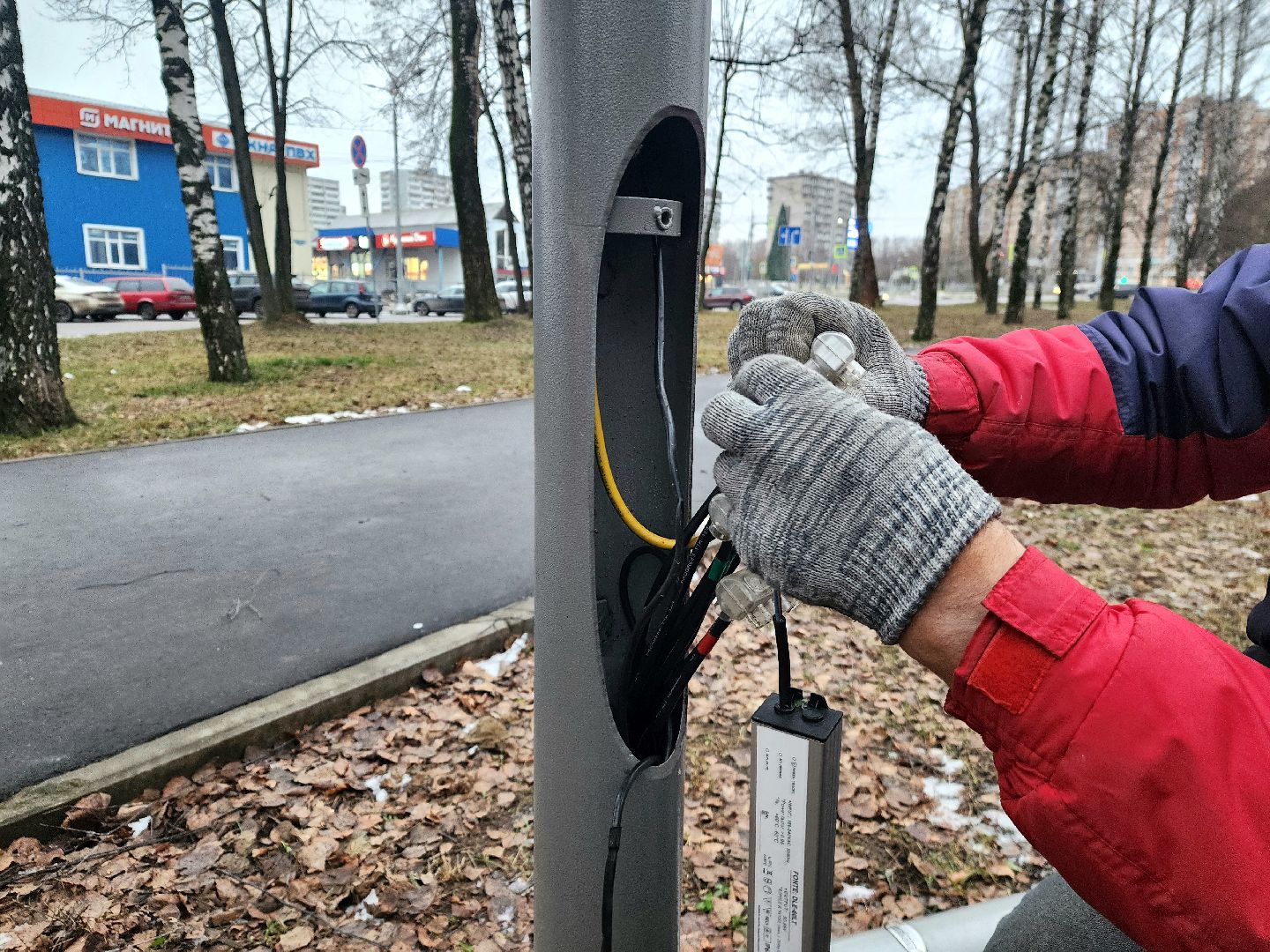 пущино, серпухов, освещение,