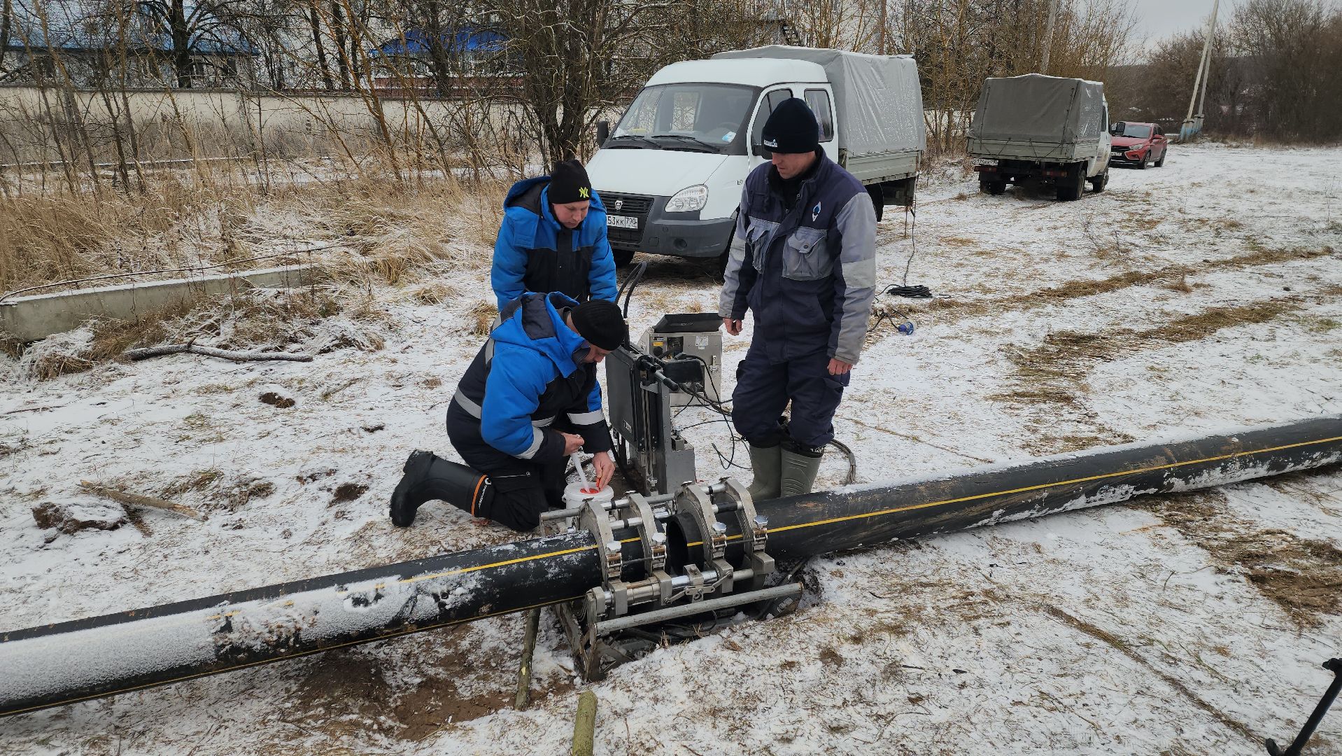 серпухов,  деревня костино, социальная газификация в серпухове,