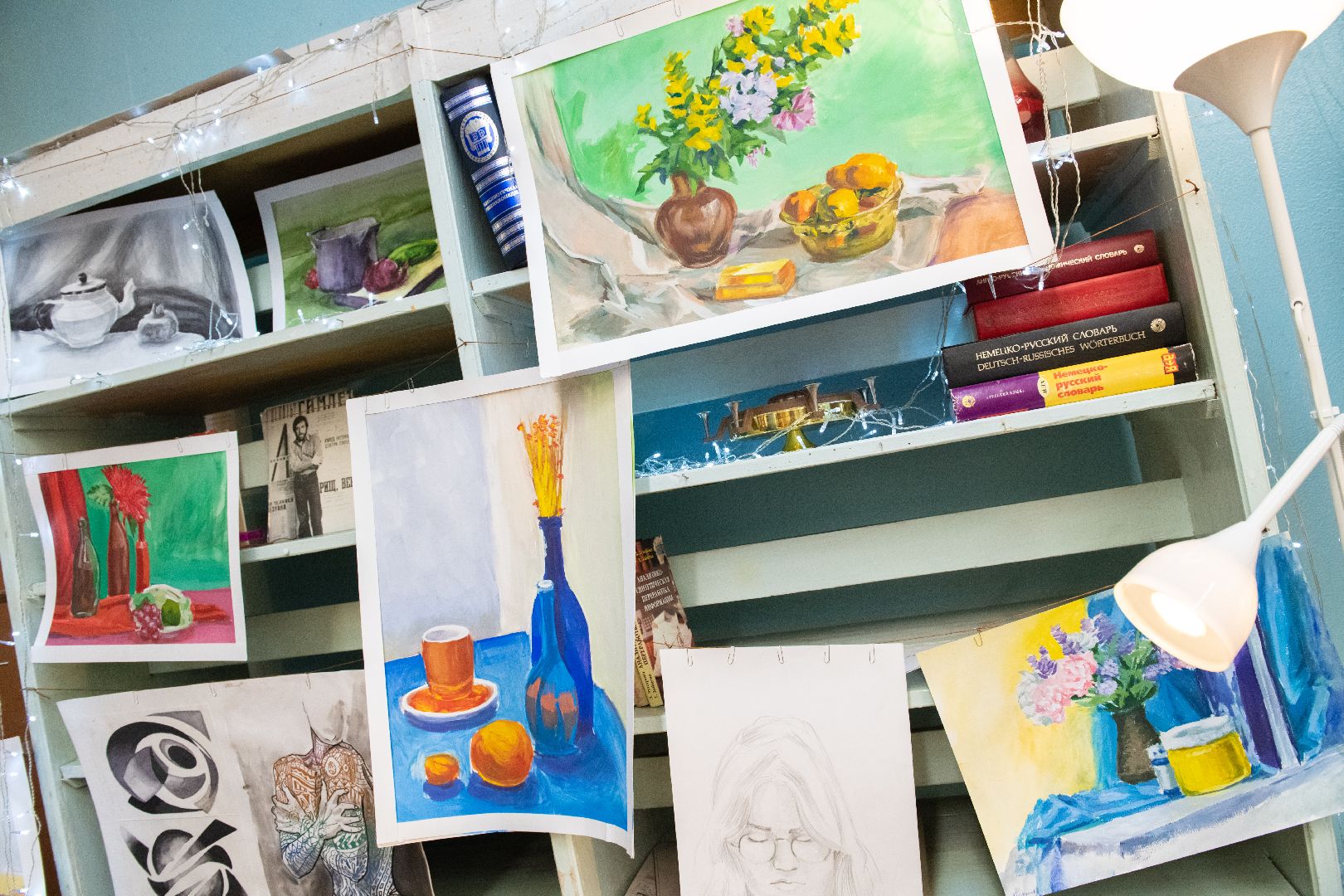 лыткарино, культура, художница, картины, рисование,