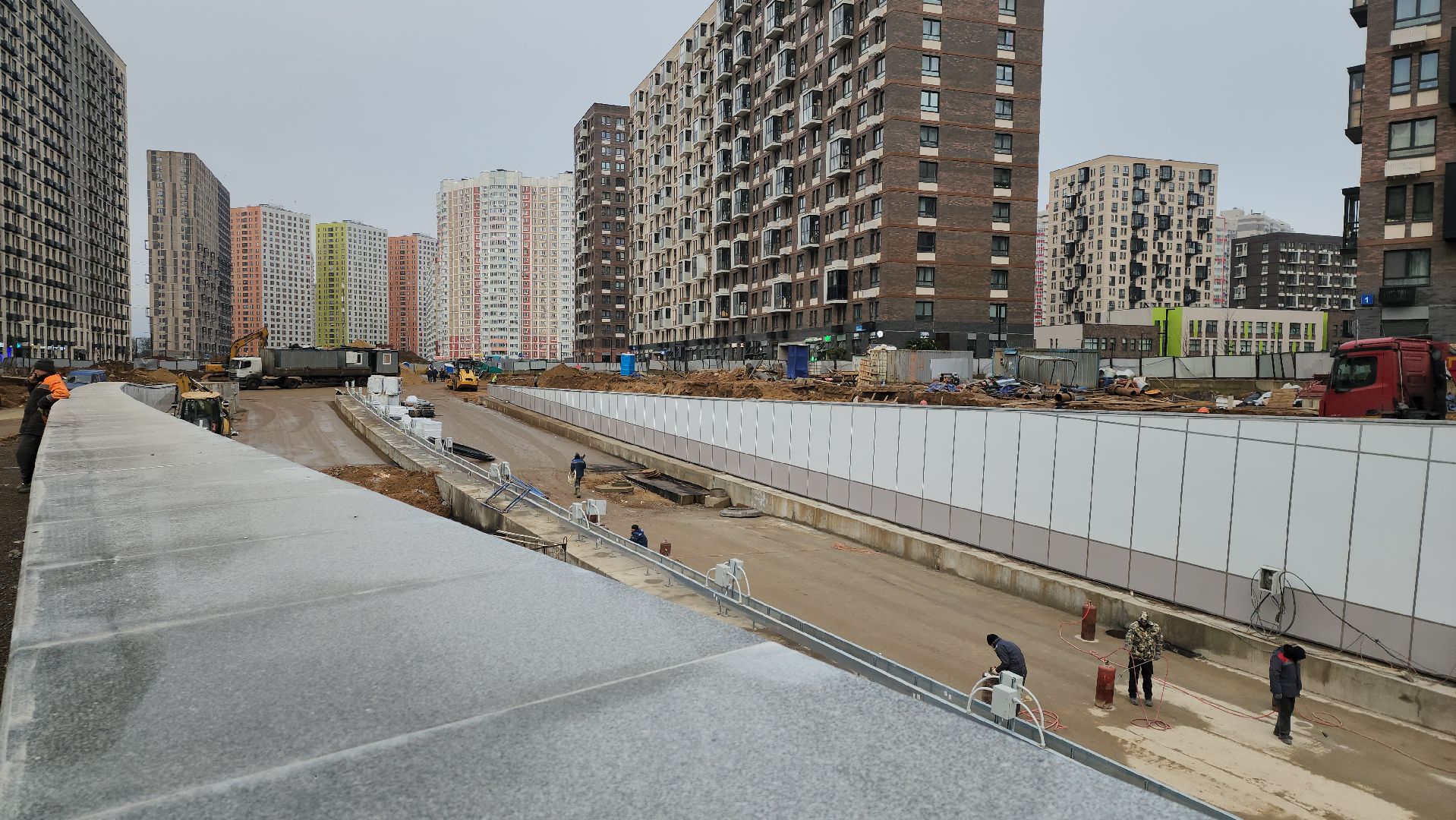 путилково, строительство  дорог, красногорск, тоннель в путилково,